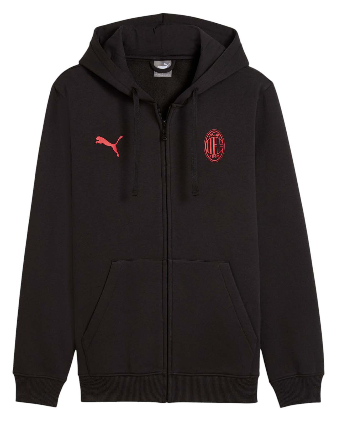 PUMA Men's AC Milan Home Black Logo Training Jacket product image
