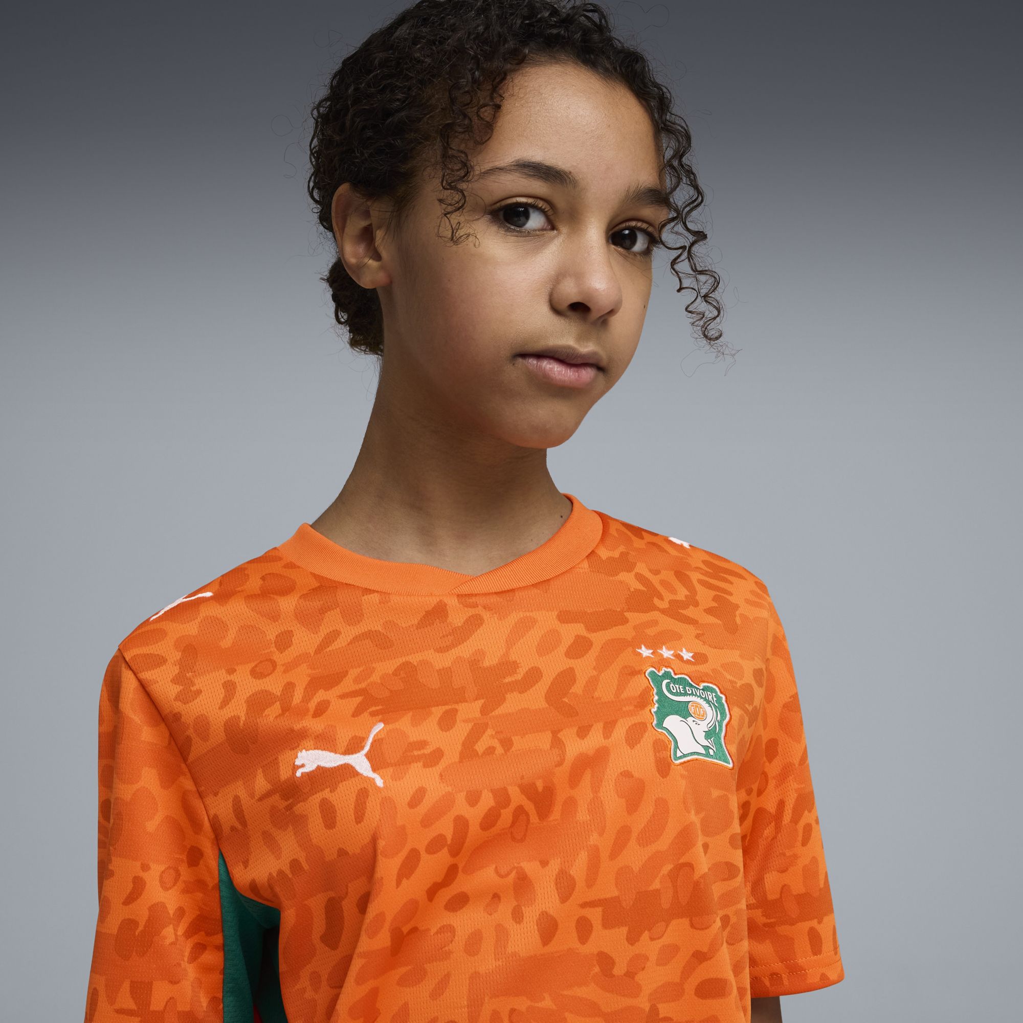 PUMA Youth Ivory Coast 2026 Home Replica Jersey product image