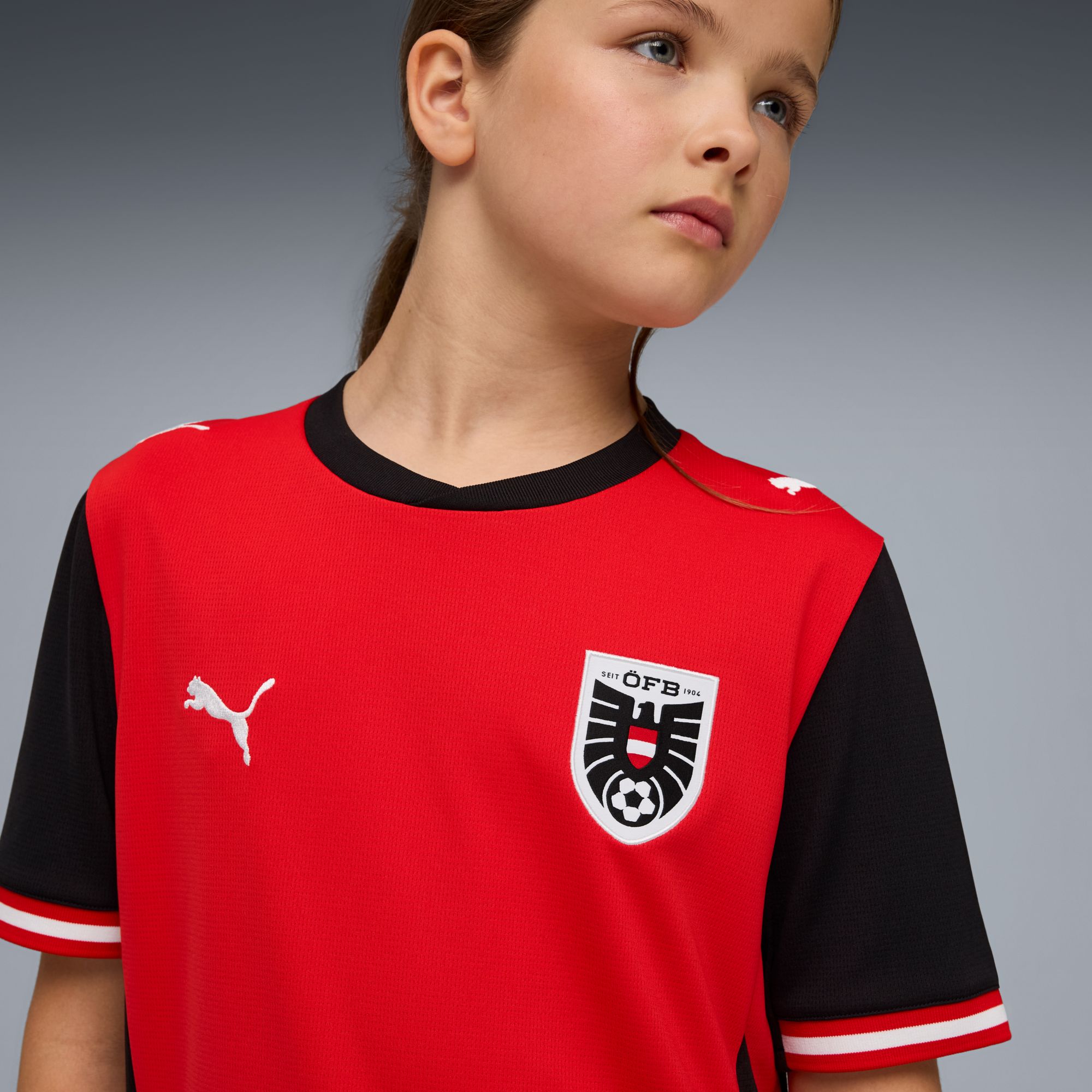 PUMA Youth Austria 2026 Home Replica Jersey product image