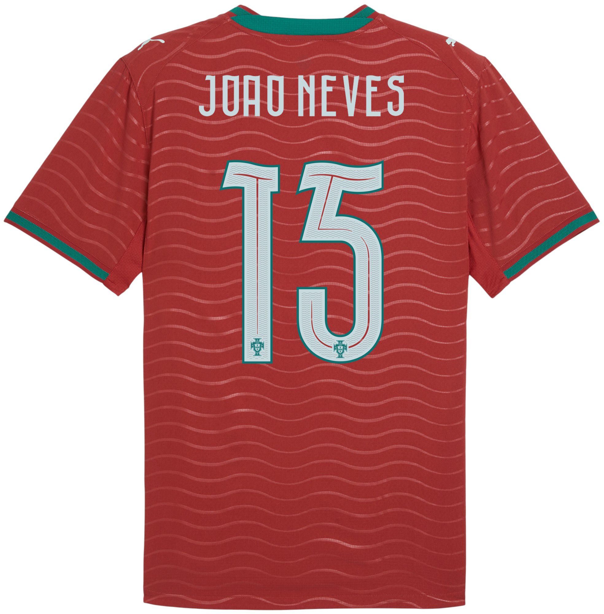 PUMA Adult Portugal Joao Neves #15 2026 Home Authentic Jersey product image
