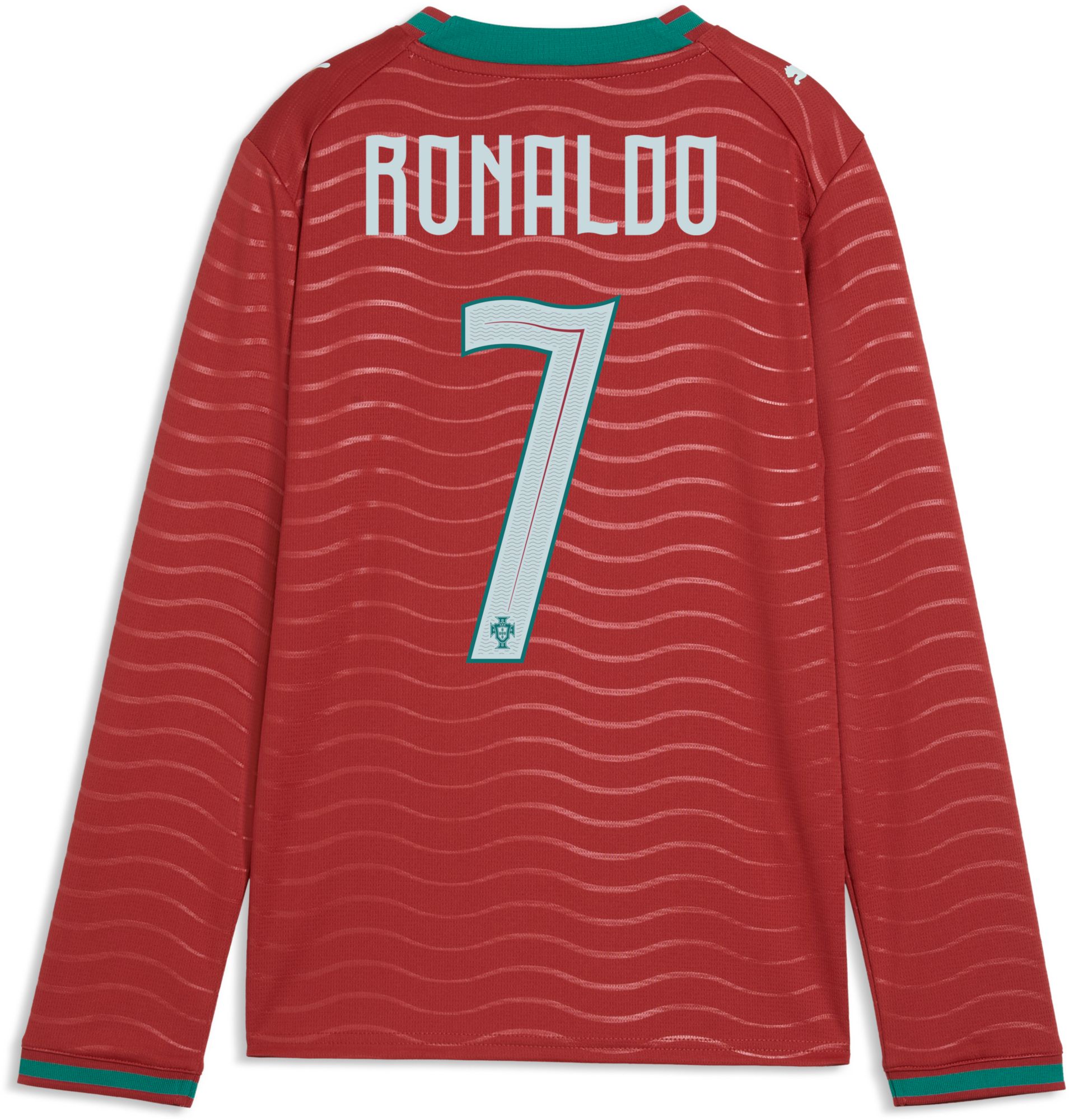 PUMA Adult Portugal Cristiano Ronaldo #7 2026 Home Long Sleeve Replica Jersey product image