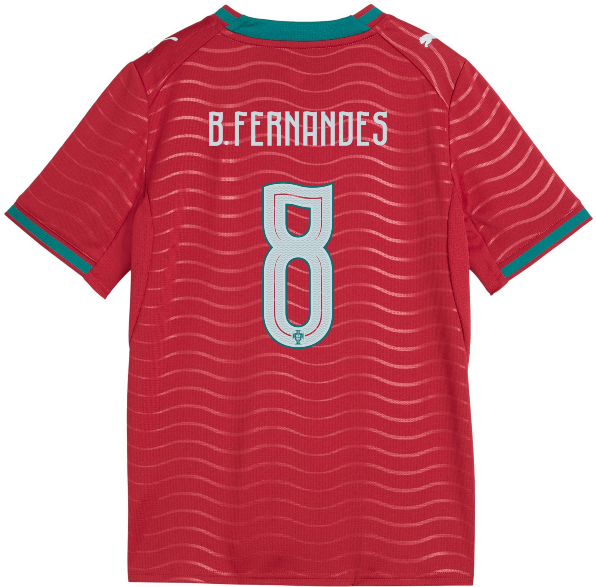 PUMA Youth Portugal Bruno Fernandes #15 2026 Home Replica Jersey product image