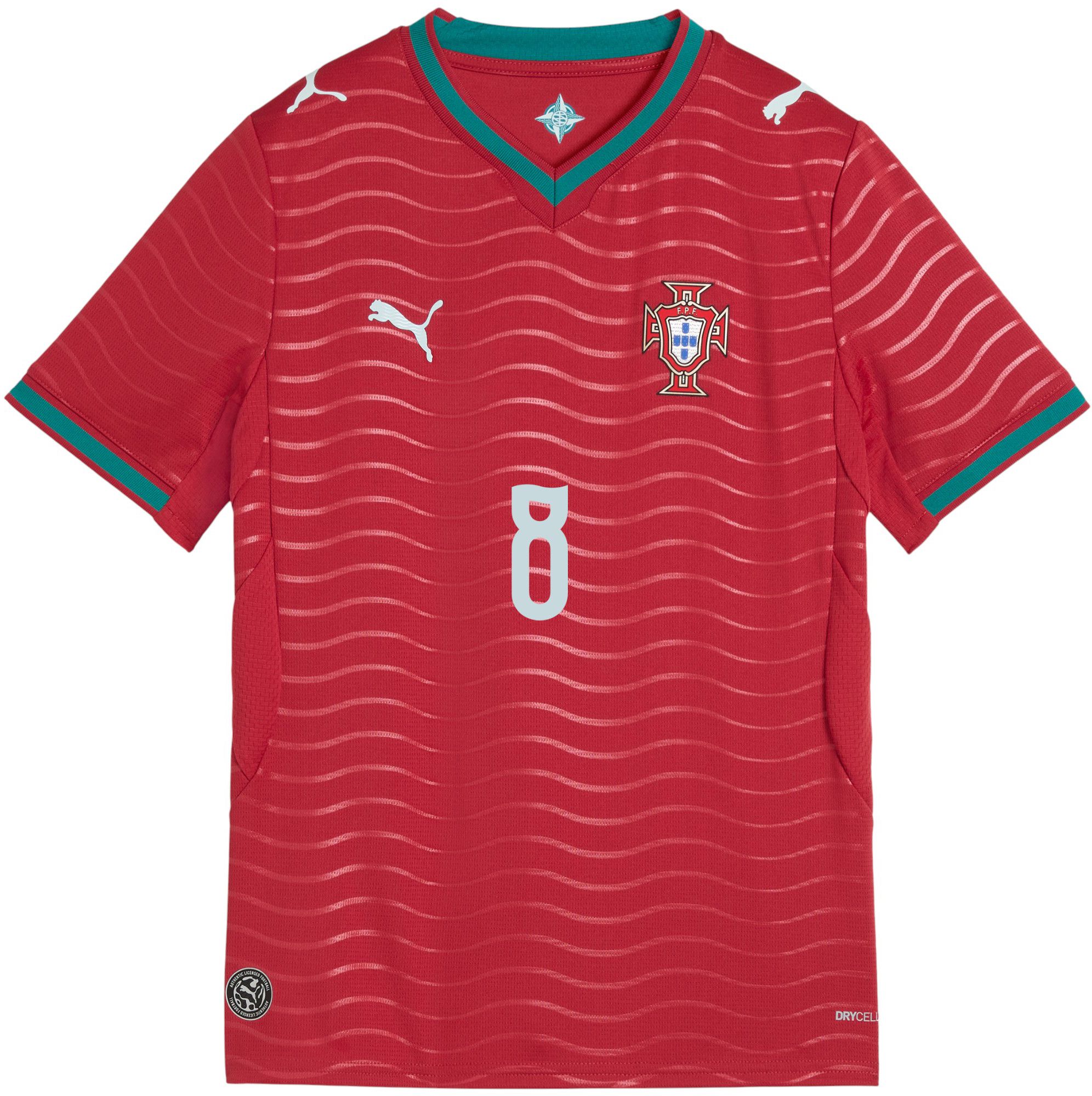 PUMA Youth Portugal Bruno Fernandes #15 2026 Home Replica Jersey product image