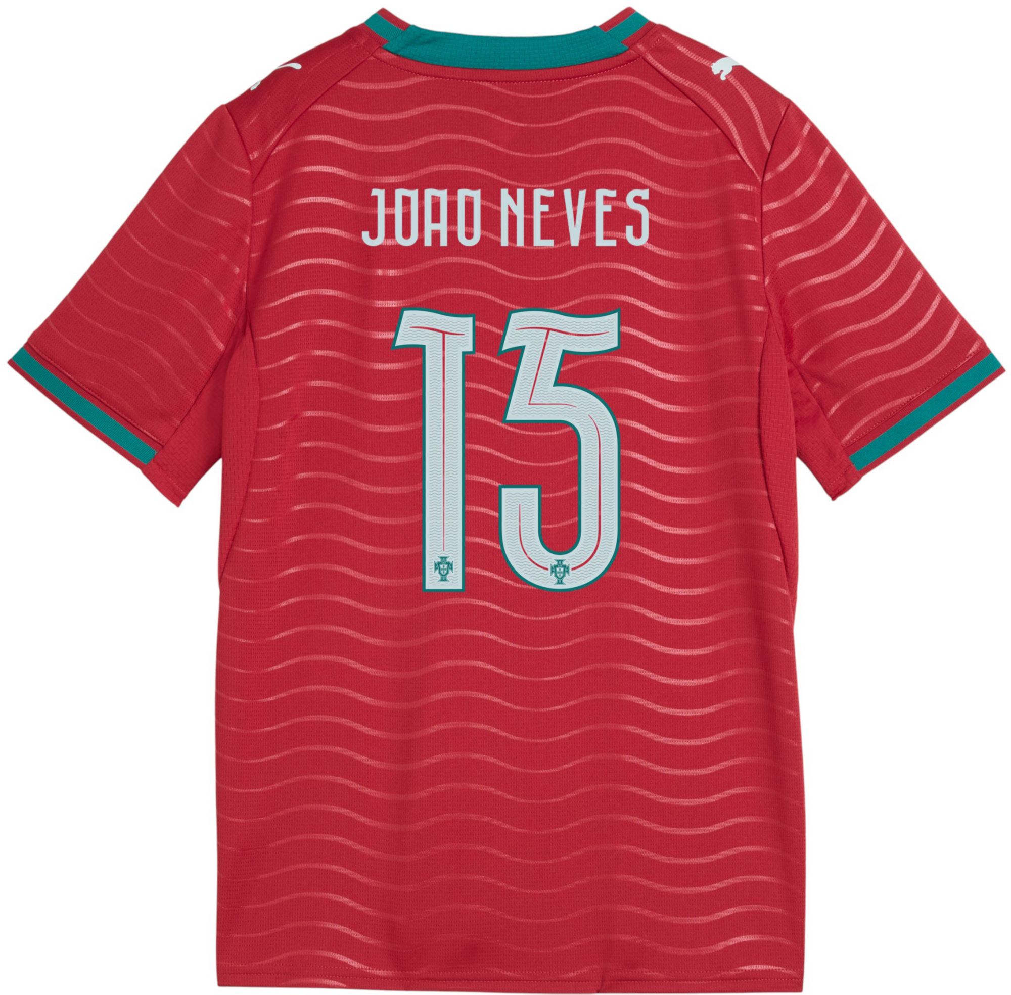PUMA Youth Portugal Joao Neves #8 2026 Home Replica Jersey product image
