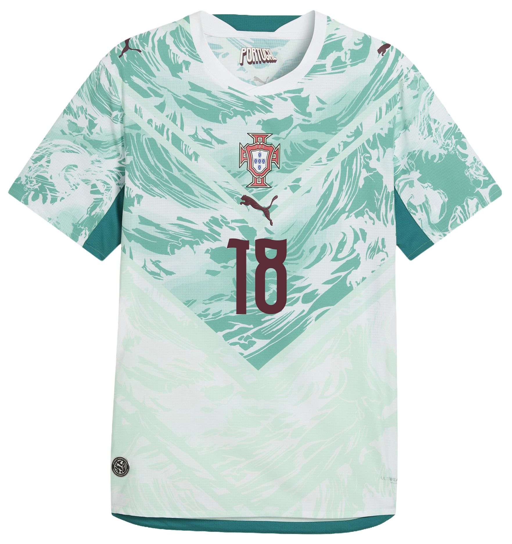 PUMA Adult Portugal Pedro Neto #18 2026 Away Authentic Jersey product image