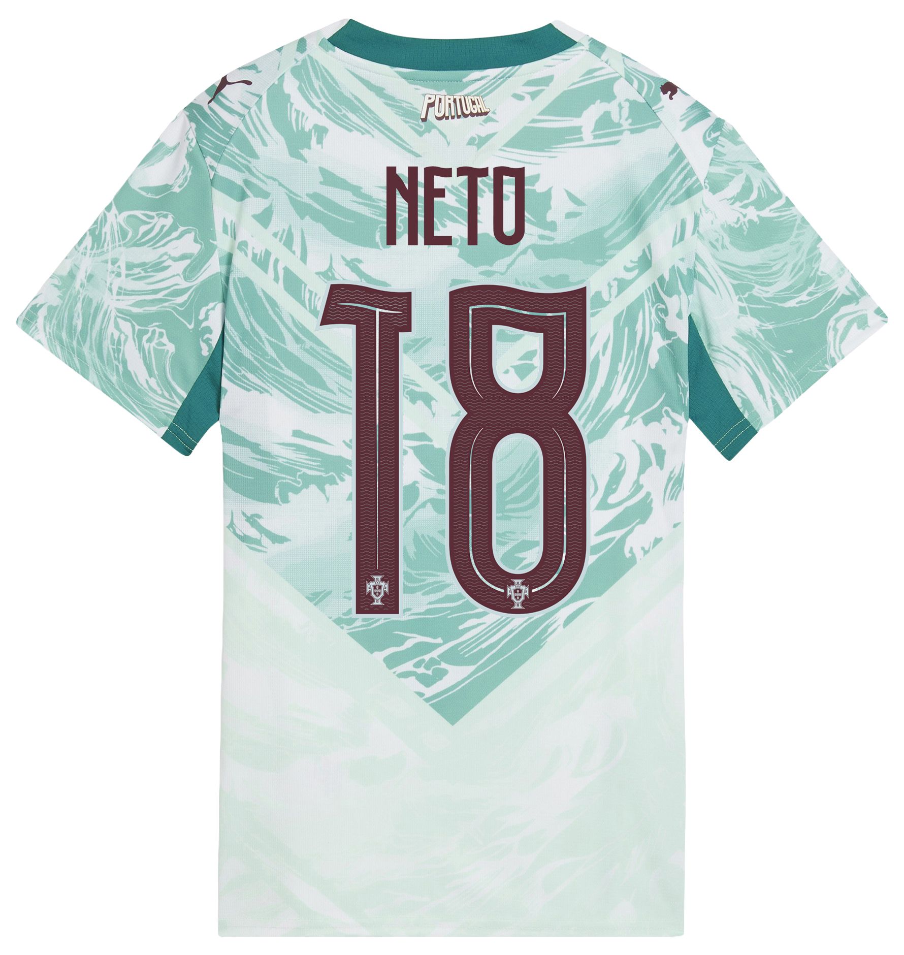 PUMA Women's Portugal Pedro Neto #18 2026 Away Replica Jersey product image