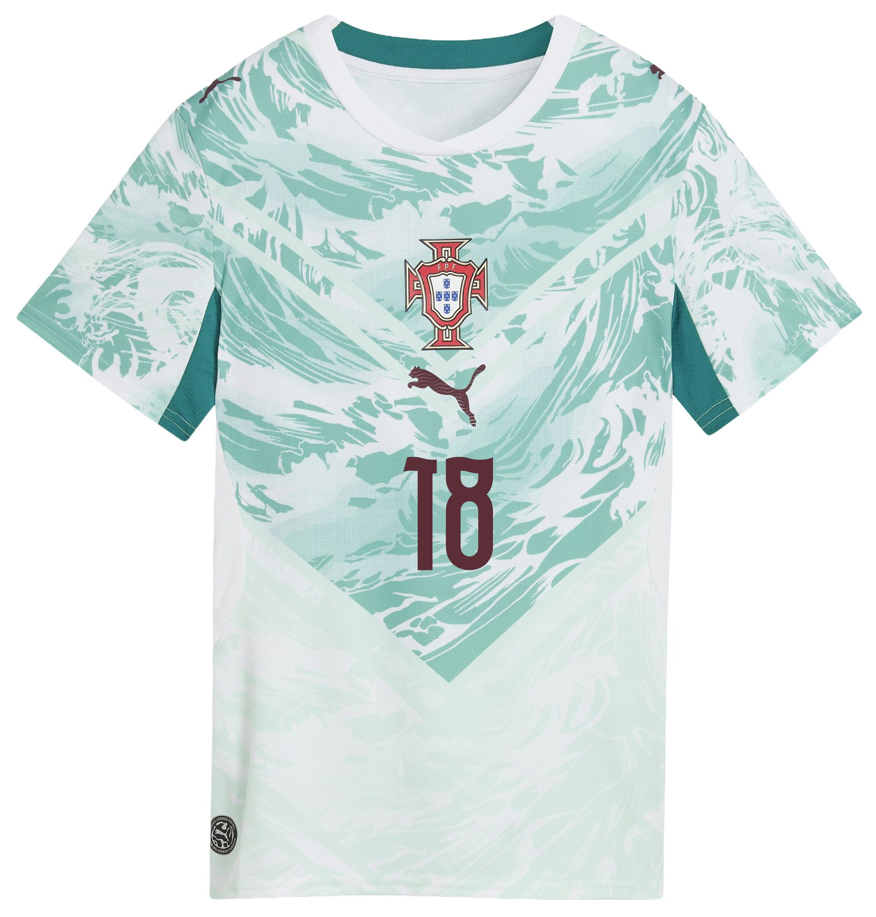 PUMA Women's Portugal Pedro Neto #18 2026 Away Replica Jersey product image
