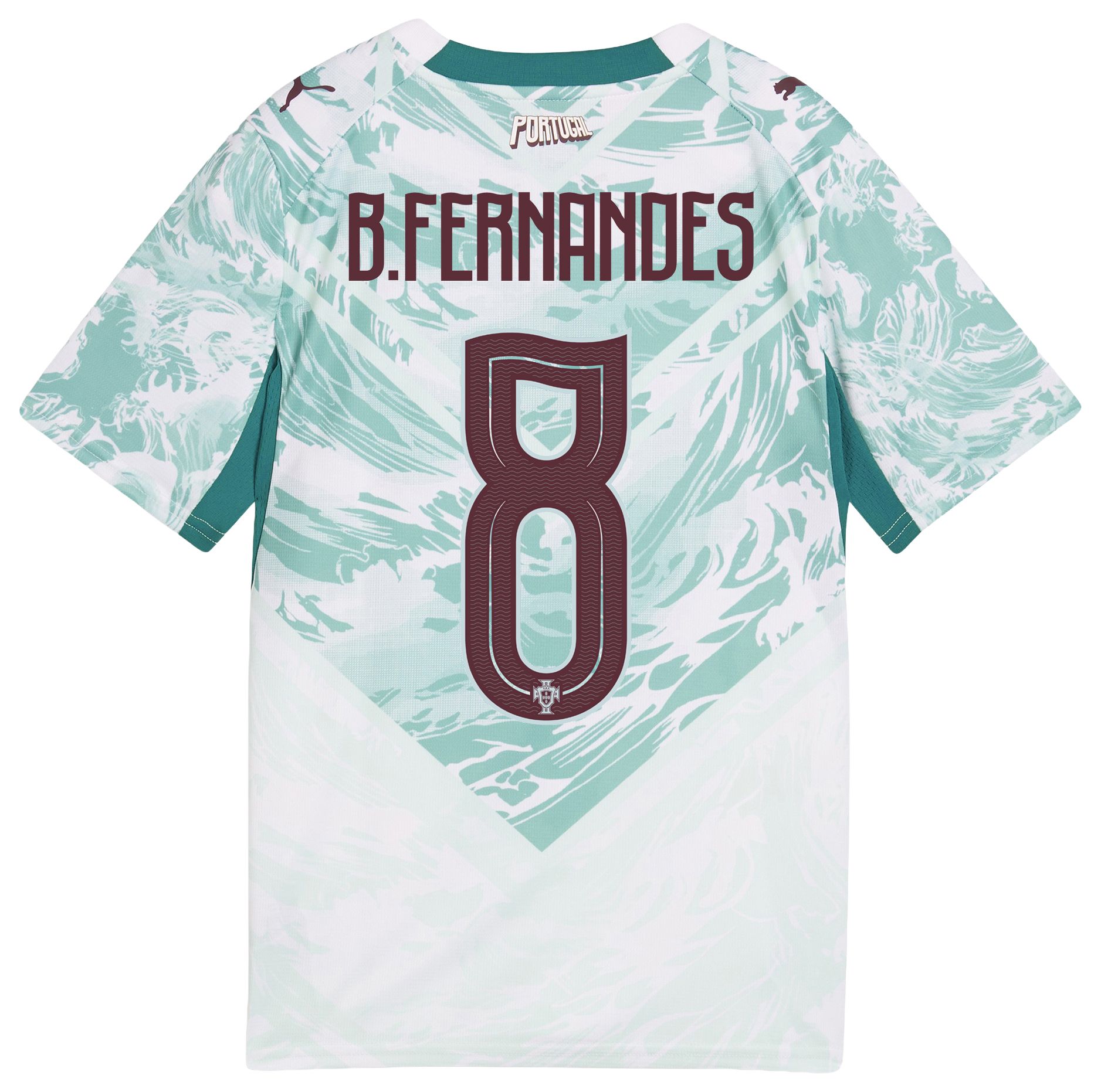 PUMA Youth Portugal Bruno Fernandes #8 2026 Away Replica Jersey product image