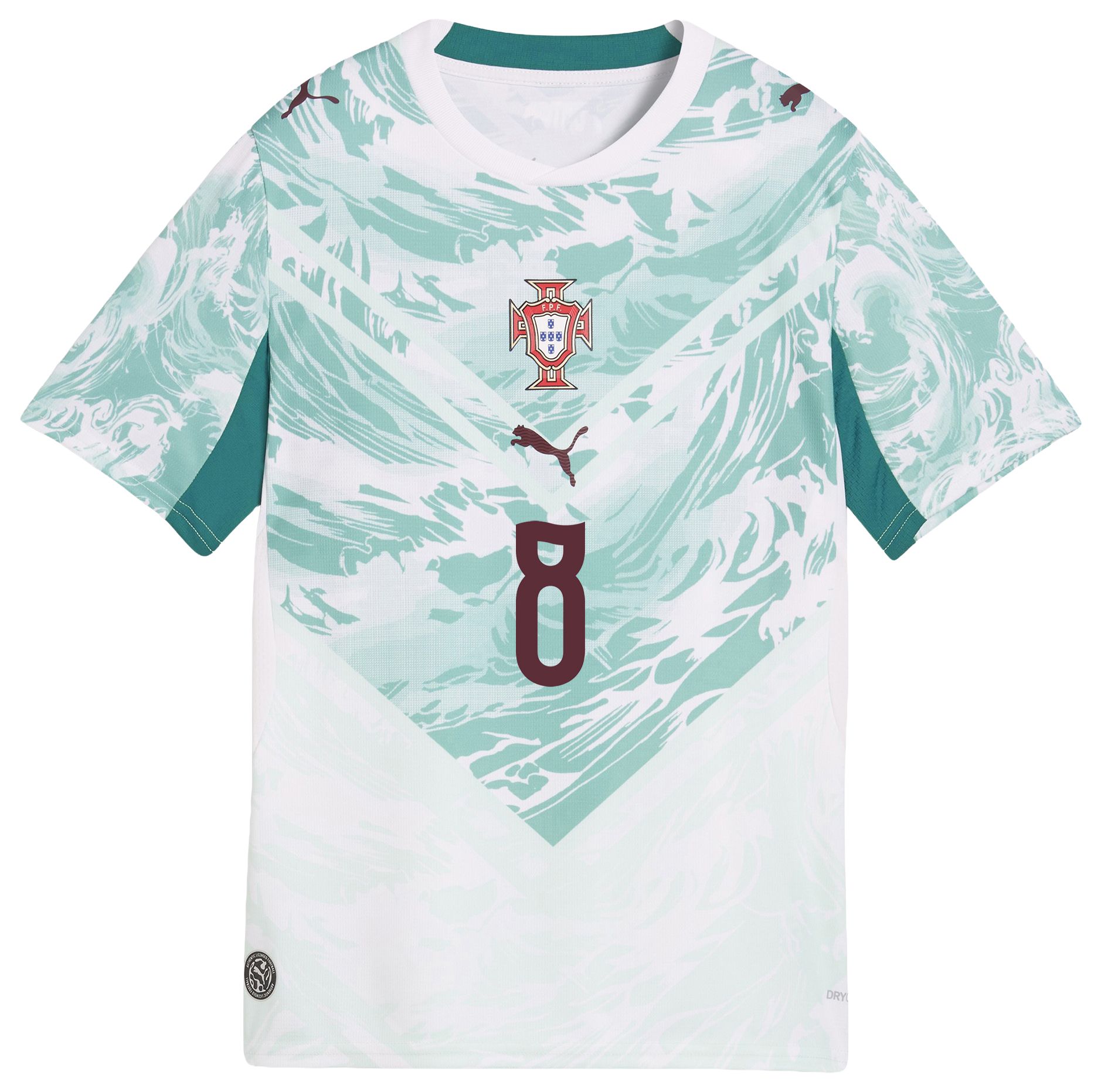 PUMA Youth Portugal Bruno Fernandes #8 2026 Away Replica Jersey product image