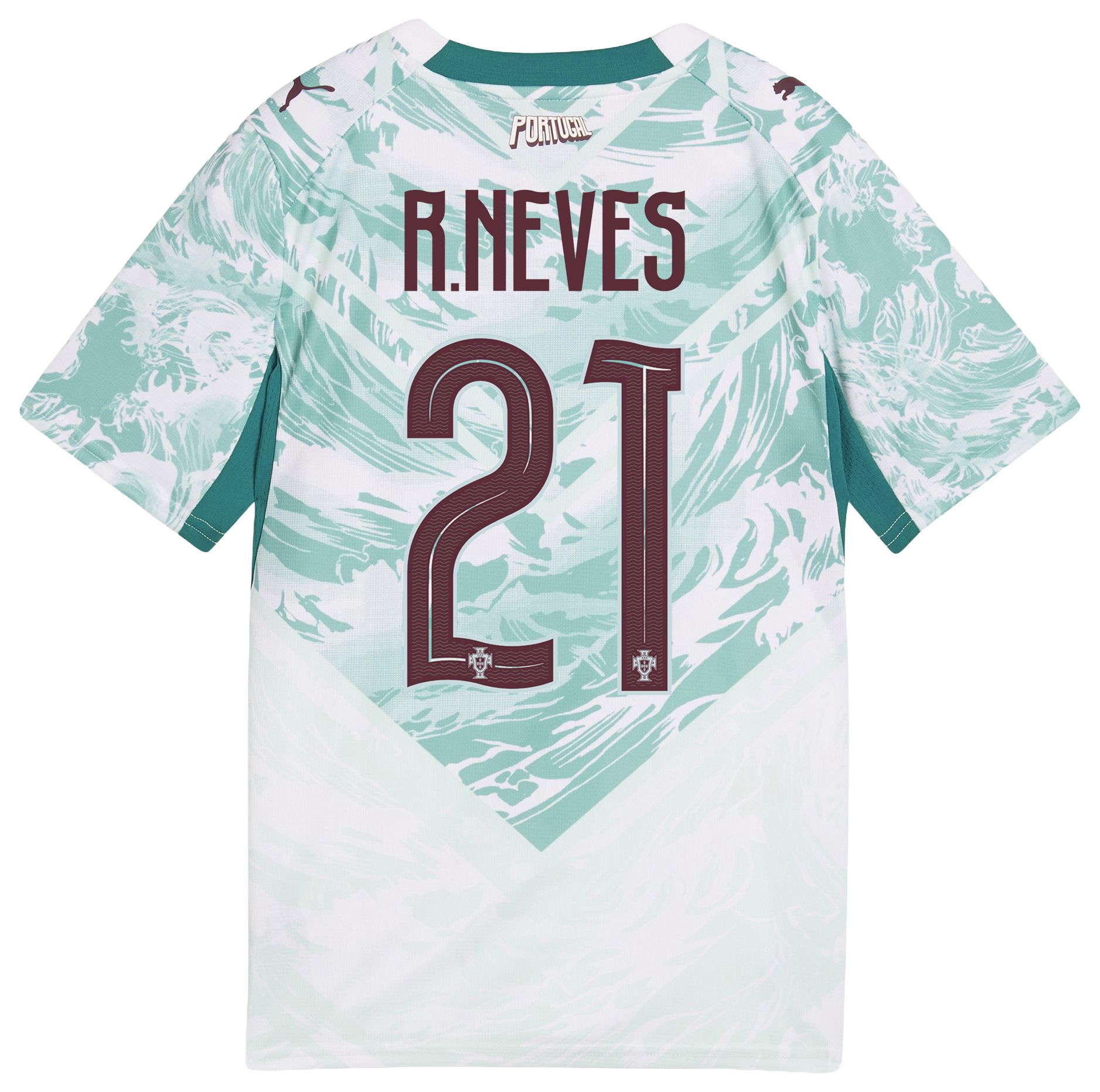 PUMA Youth Portugal Ruben Neves #21 2026 Away Replica Jersey product image