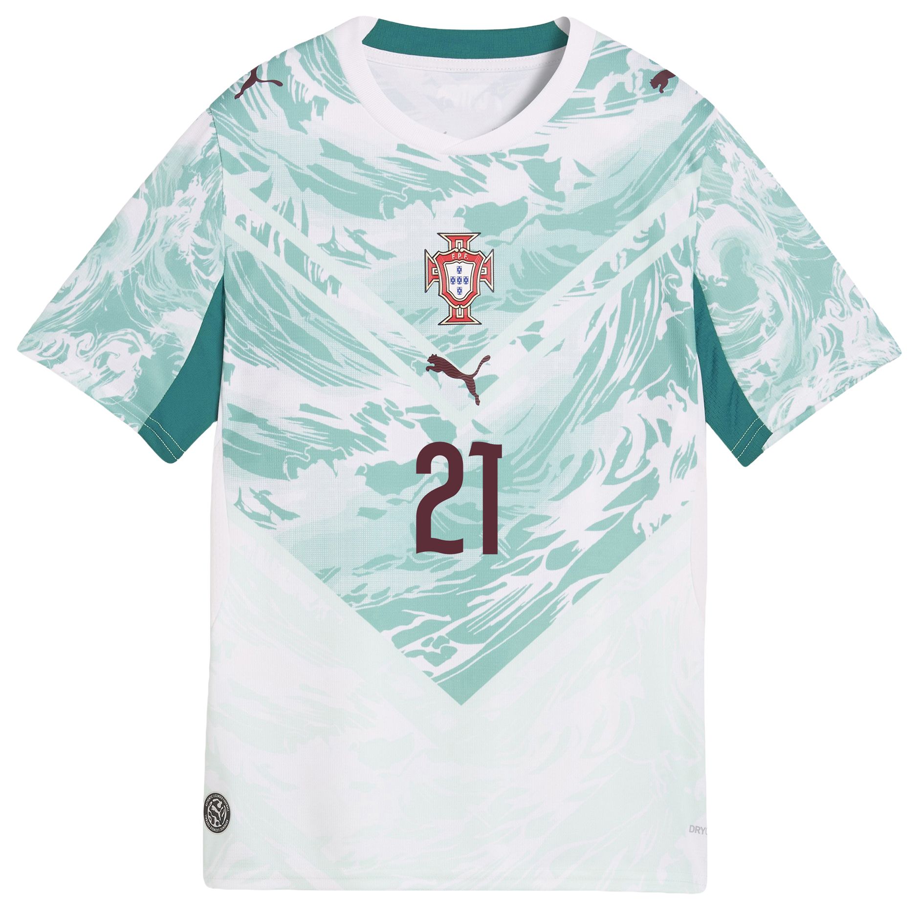 PUMA Youth Portugal Ruben Neves #21 2026 Away Replica Jersey product image