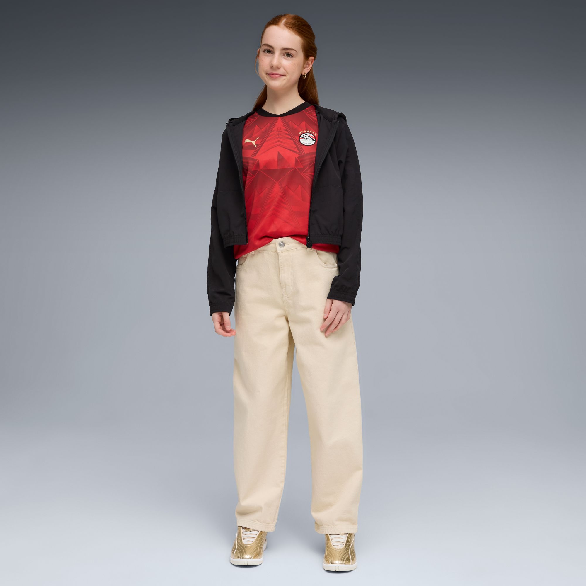 PUMA Youth Egypt 2026 Home Replica Jersey product image