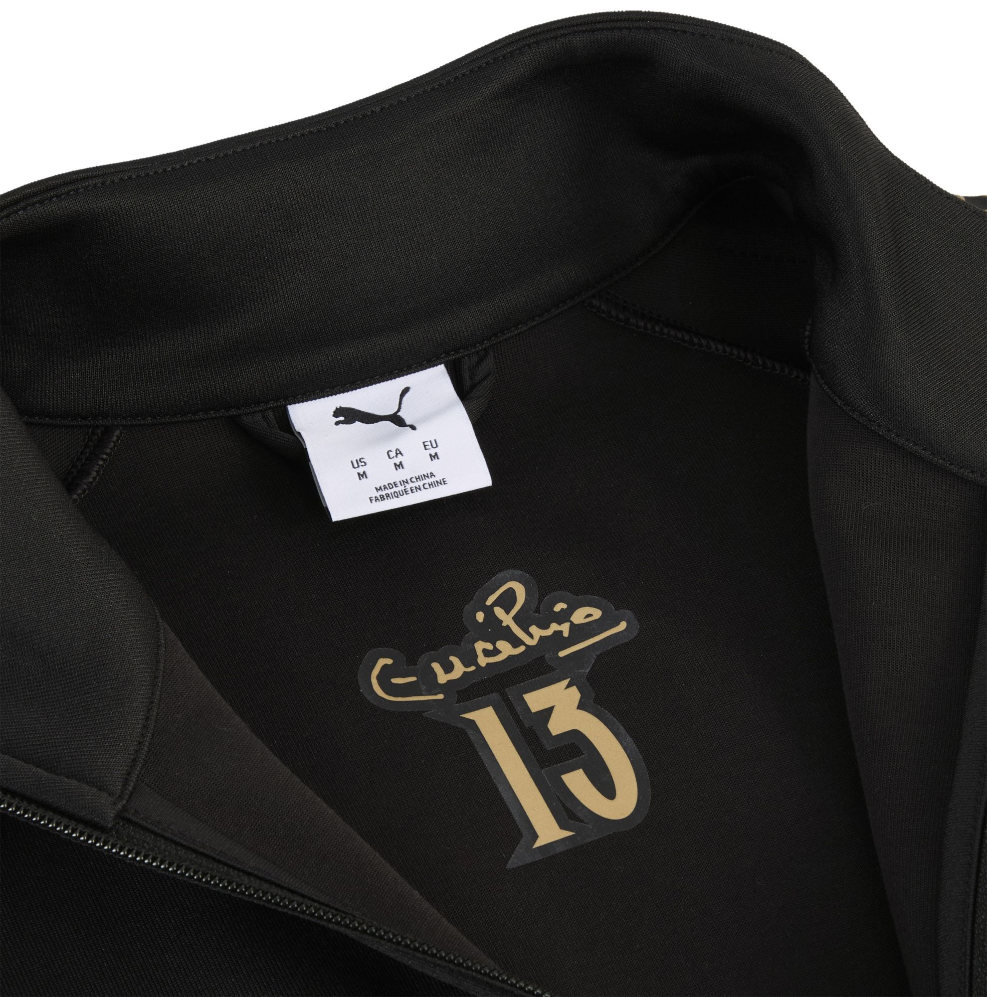 PUMA Men's Portuguese Football Federation Black Anthem Jacket product image