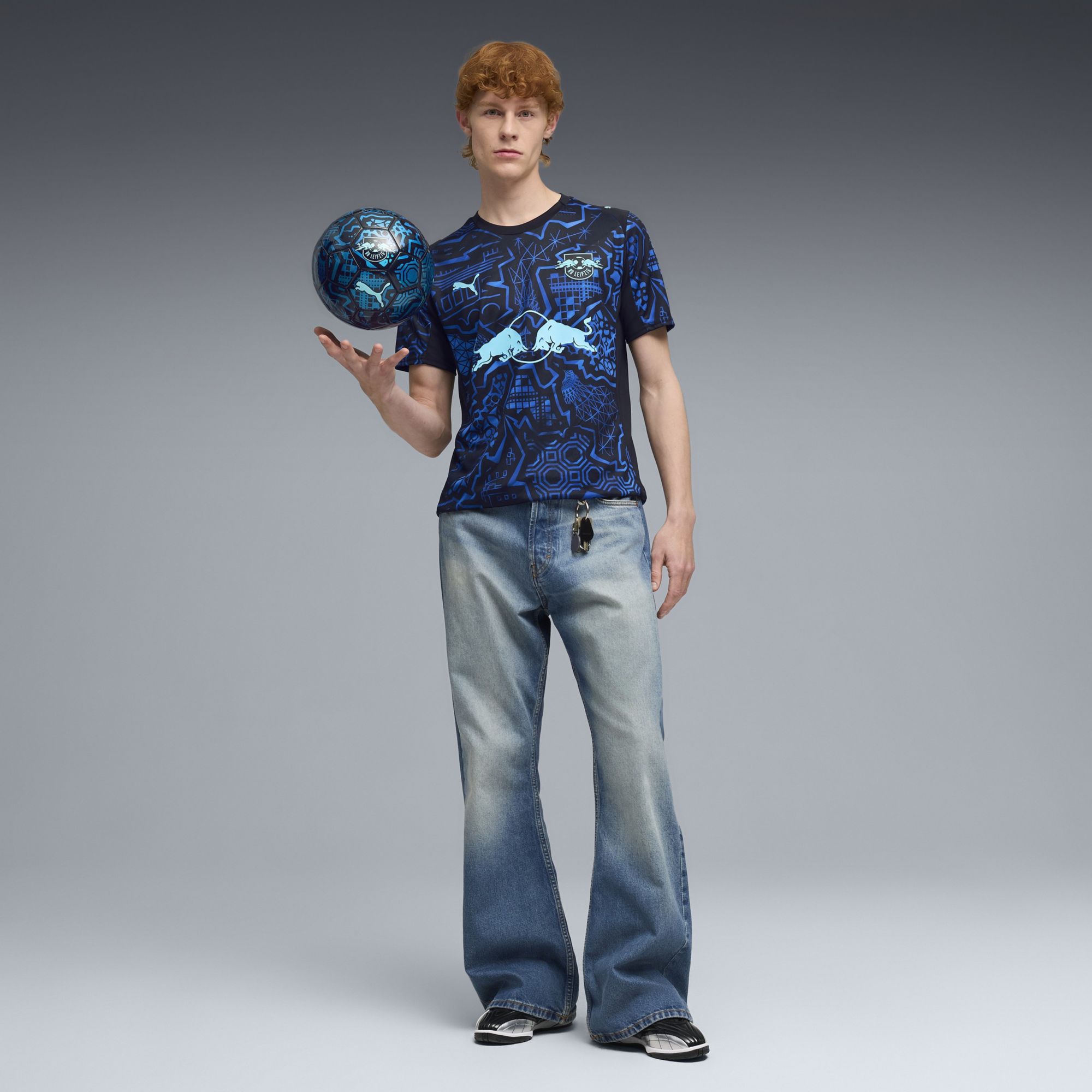 PUMA Adult RB Leipzig Black International Club Special Edition Replica Jersey product image