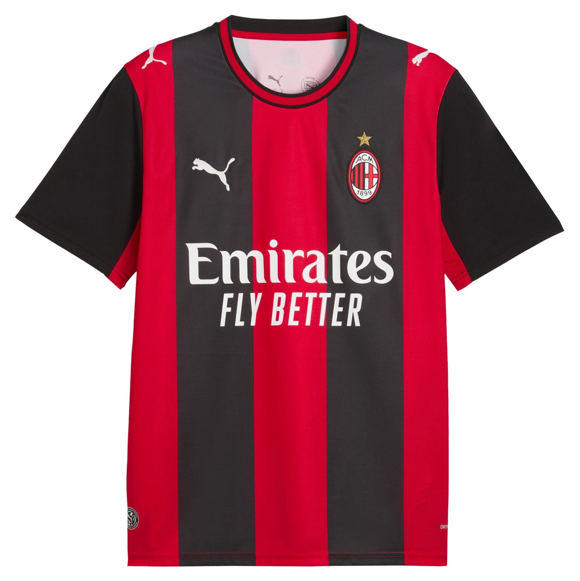 PUMA Adult AC Milan Black 2026 Home Replica Jersey product image