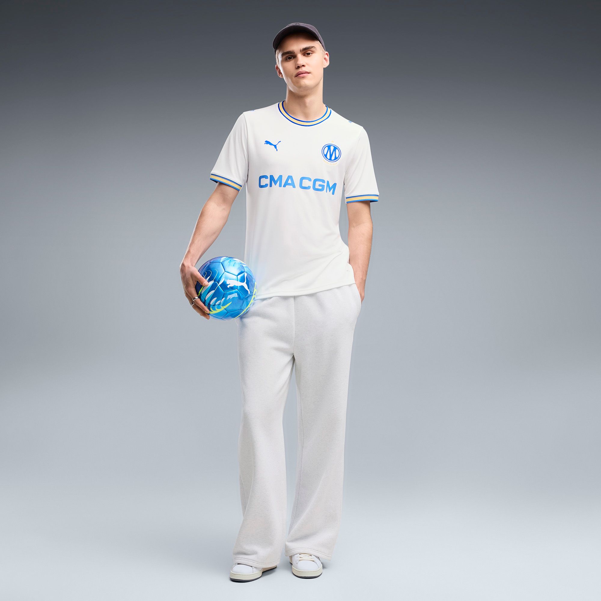 PUMA Adult Olympique Marseille 2026 Home Replica Jersey product image