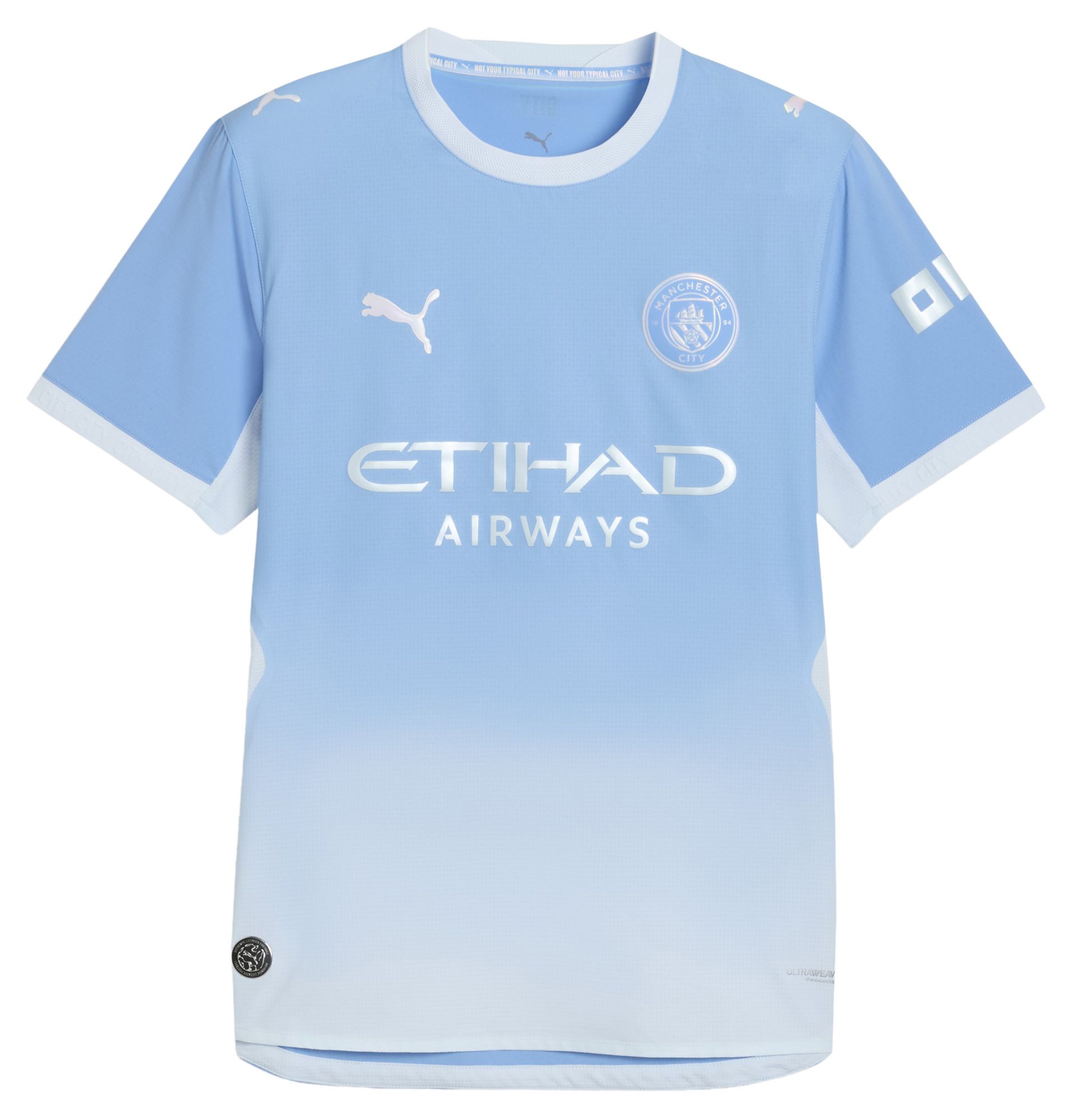 PUMA Adult Manchester City Light Blue 2026 Home Authentic Jersey product image