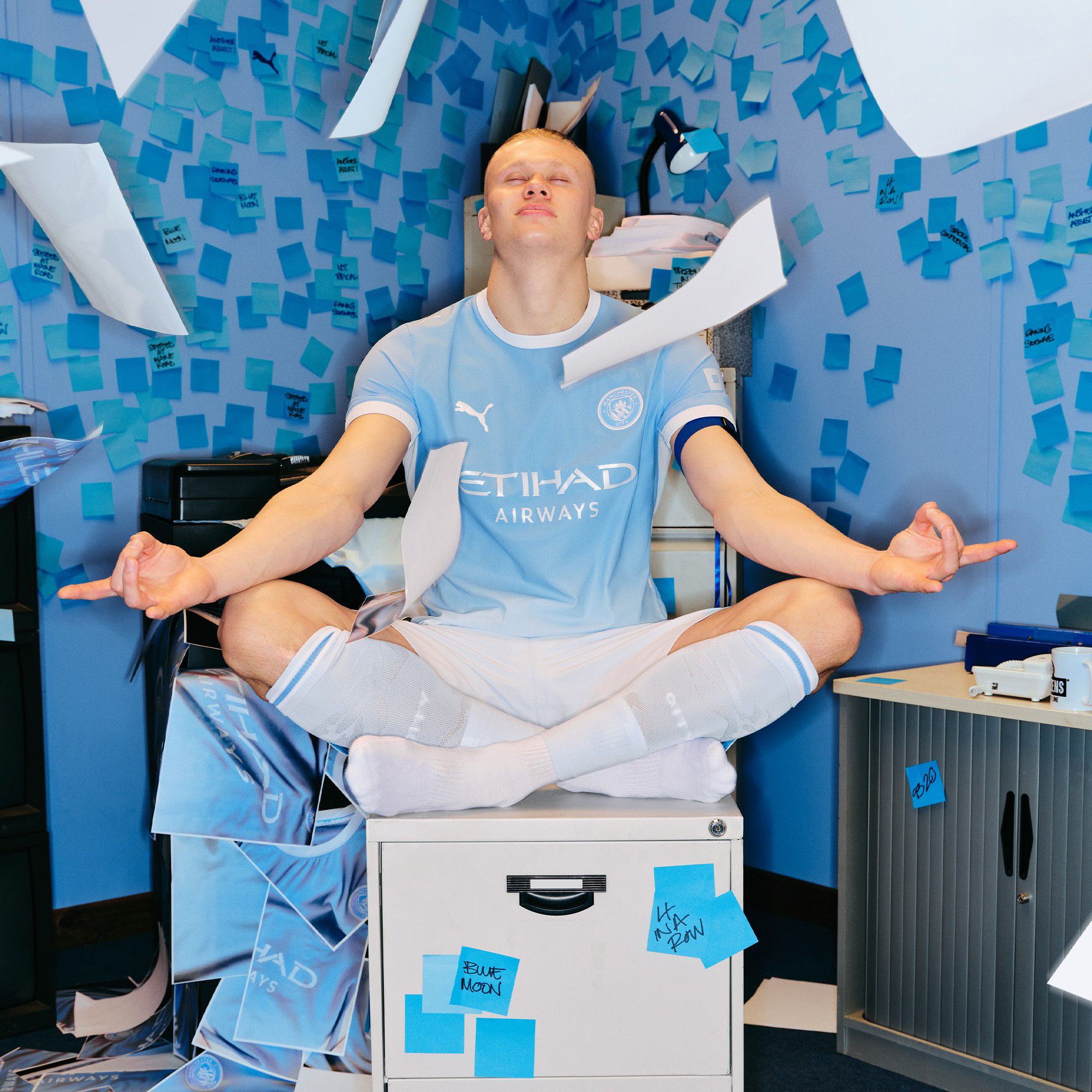 PUMA Adult Manchester City Light Blue 2026 Home Authentic Jersey product image
