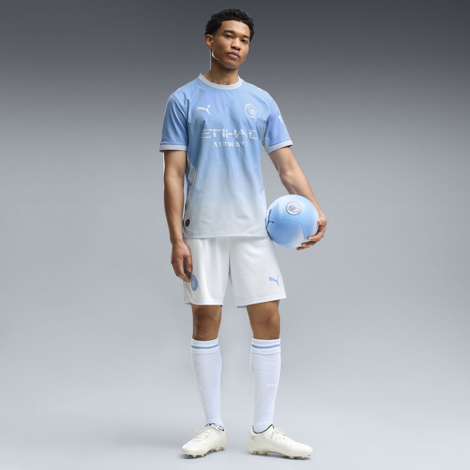 PUMA Adult Manchester City Light Blue 2026 Home Authentic Jersey product image