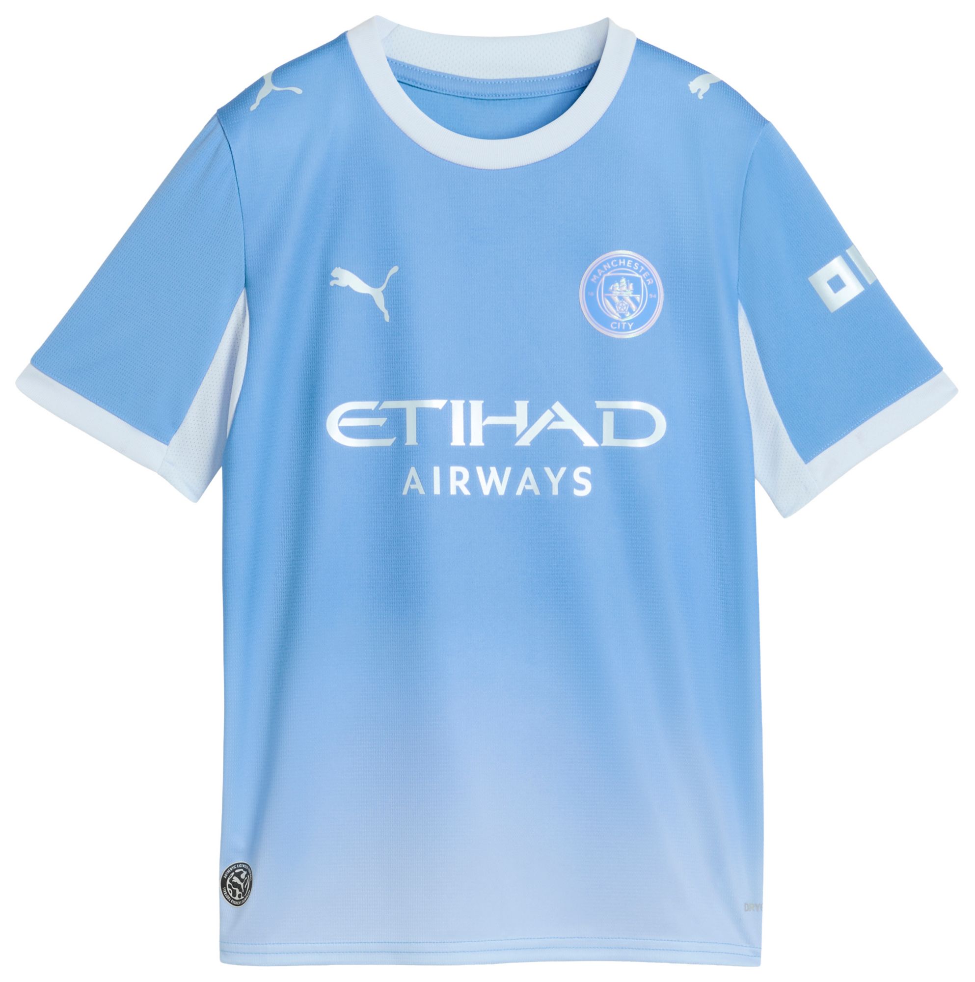 PUMA Youth Manchester City Light Blue 2026 Home Replica Jersey product image
