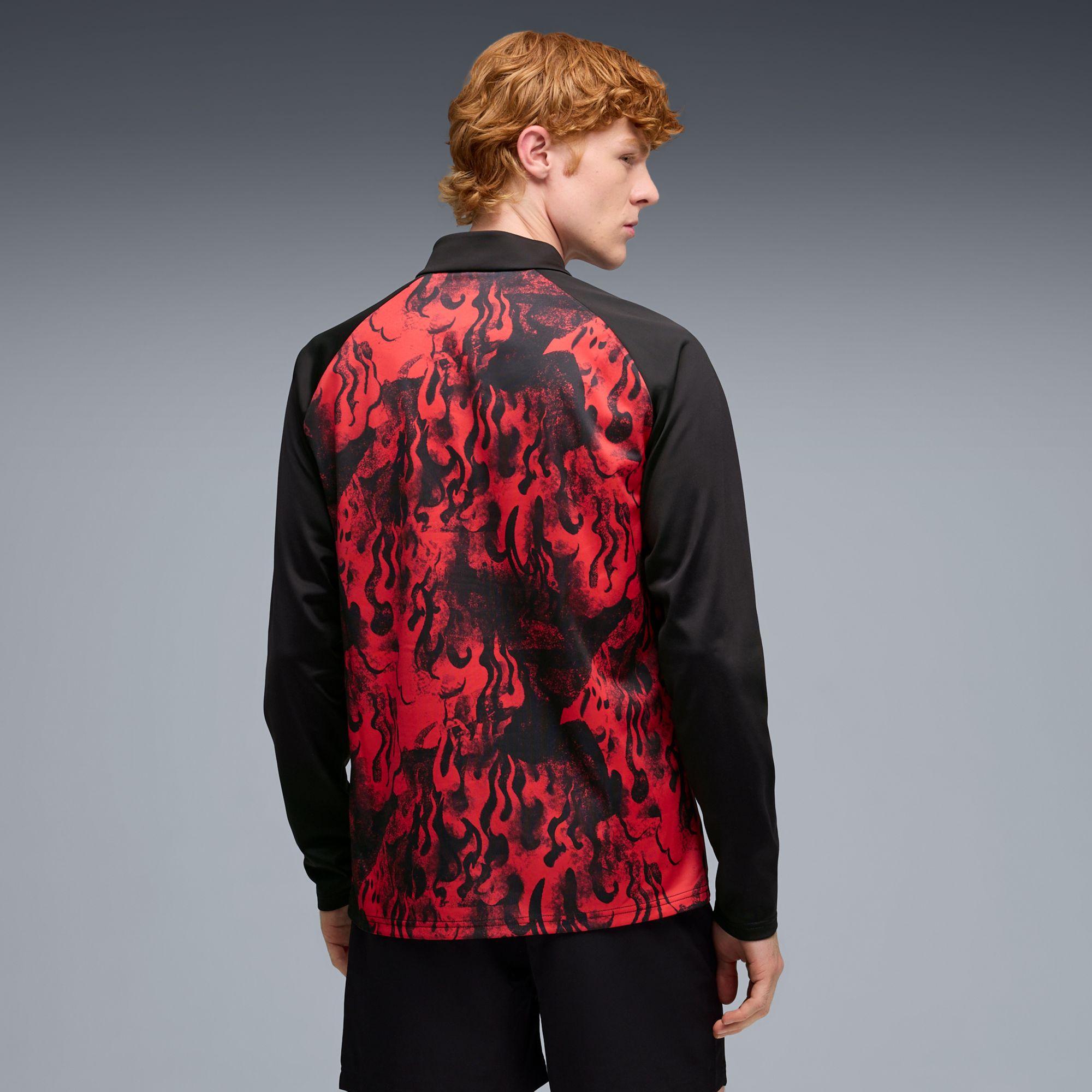 PUMA Adult AC Milan Red 2025 Warm-Up 1/4 Zip Jacket product image