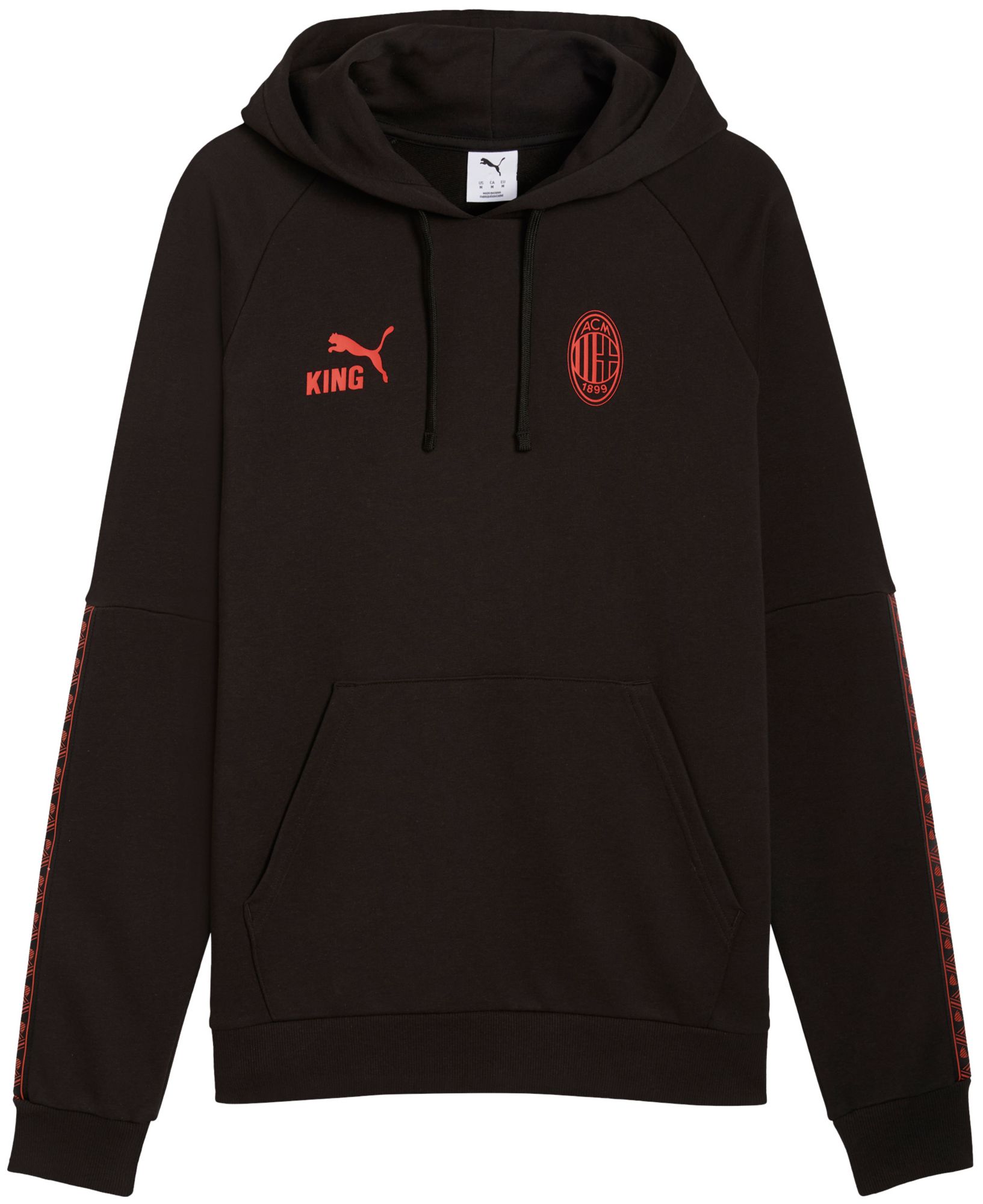 PUMA Adult AC Milan 2025-2026 Black King Hoodie product image