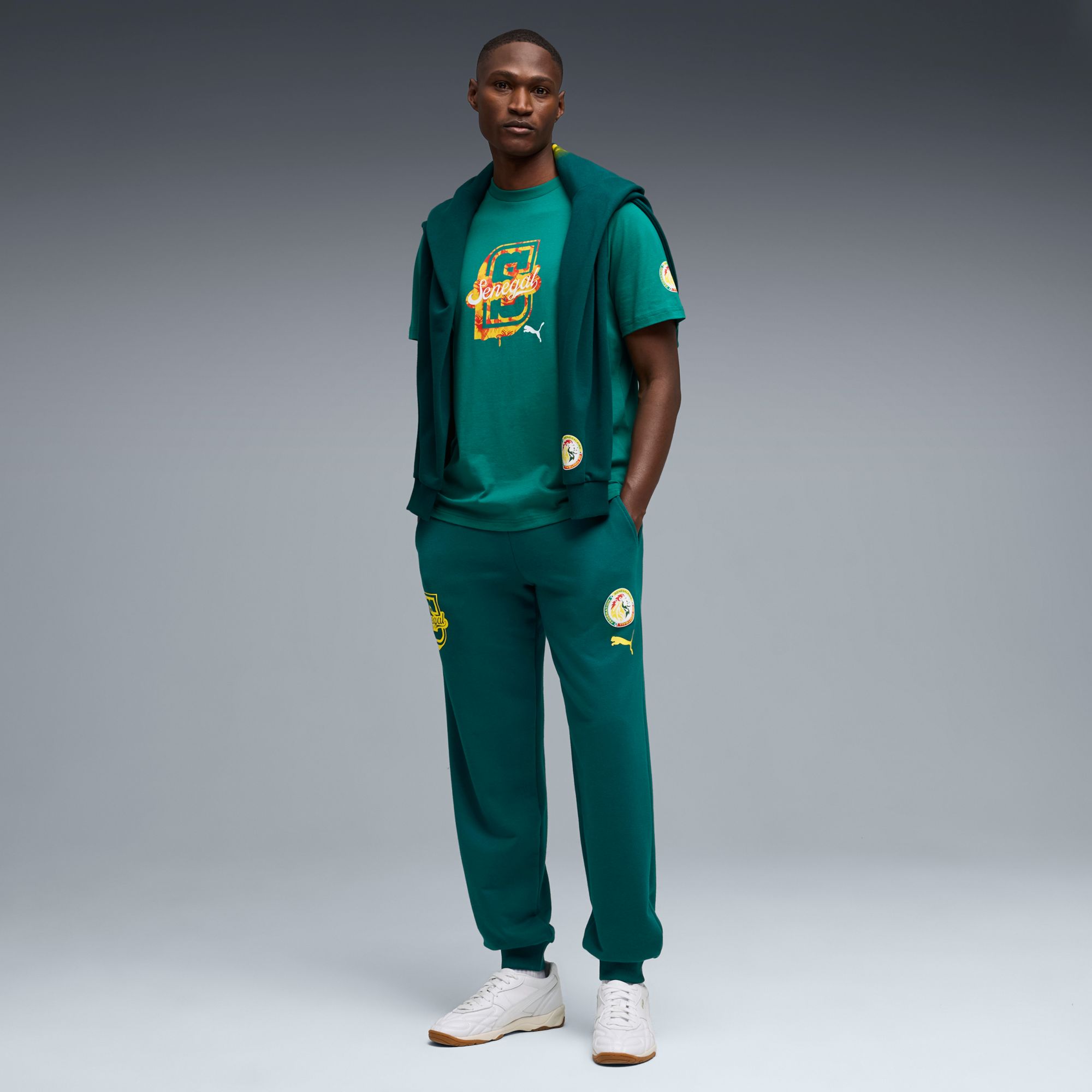 PUMA Adult Senegal Green Culture T-Shirt product image