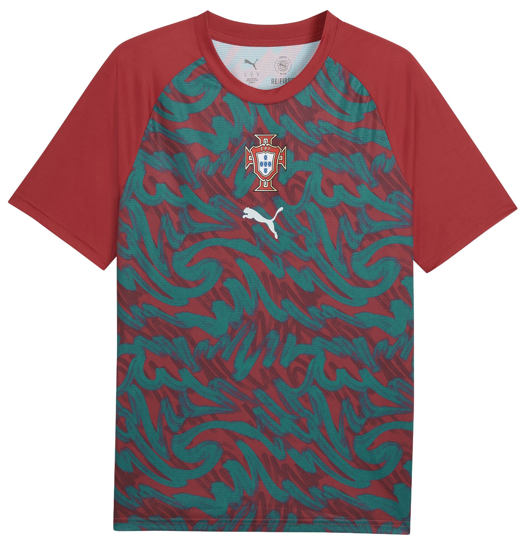 PUMA Adult Portugal Red World Cup 2026 Home Prematch Jersey product image