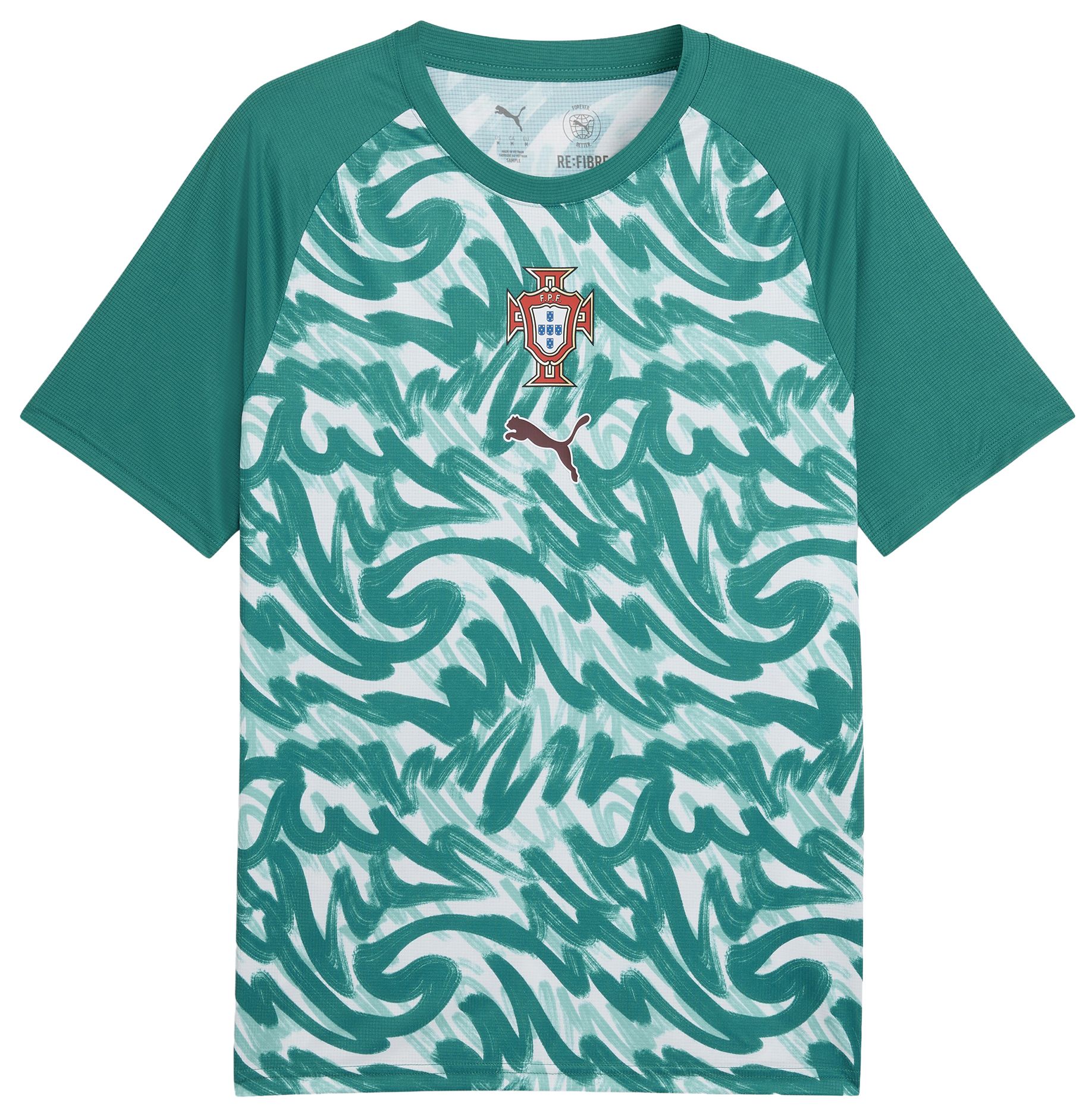 PUMA Adult Portugal Green World Cup 2026 Home Prematch Jersey product image