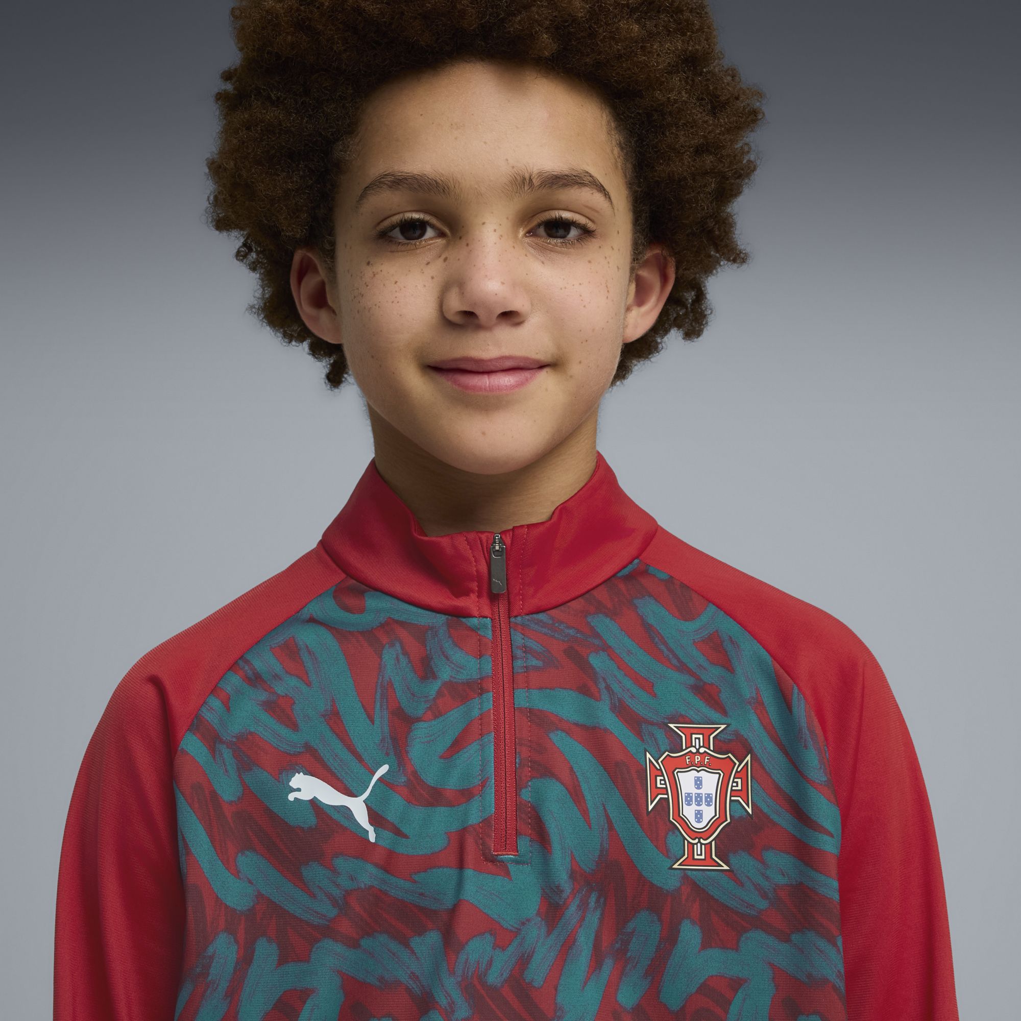 PUMA Youth Portugal 2026 Training Quarter-Zip Pullover product image