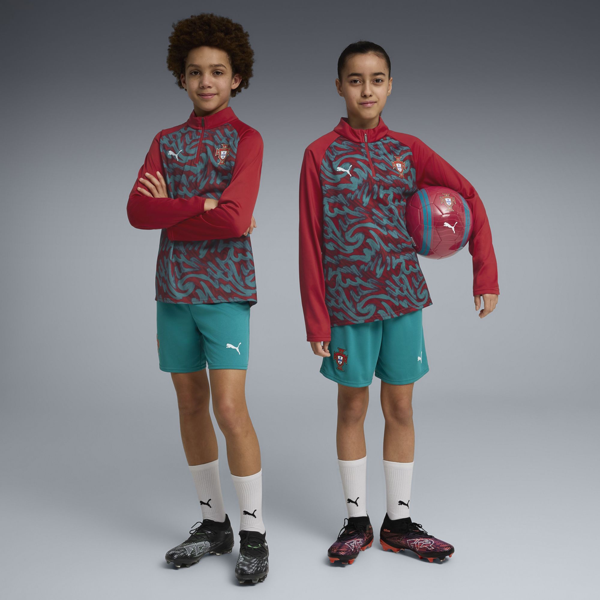 PUMA Youth Portugal 2026 Training Quarter-Zip Pullover product image