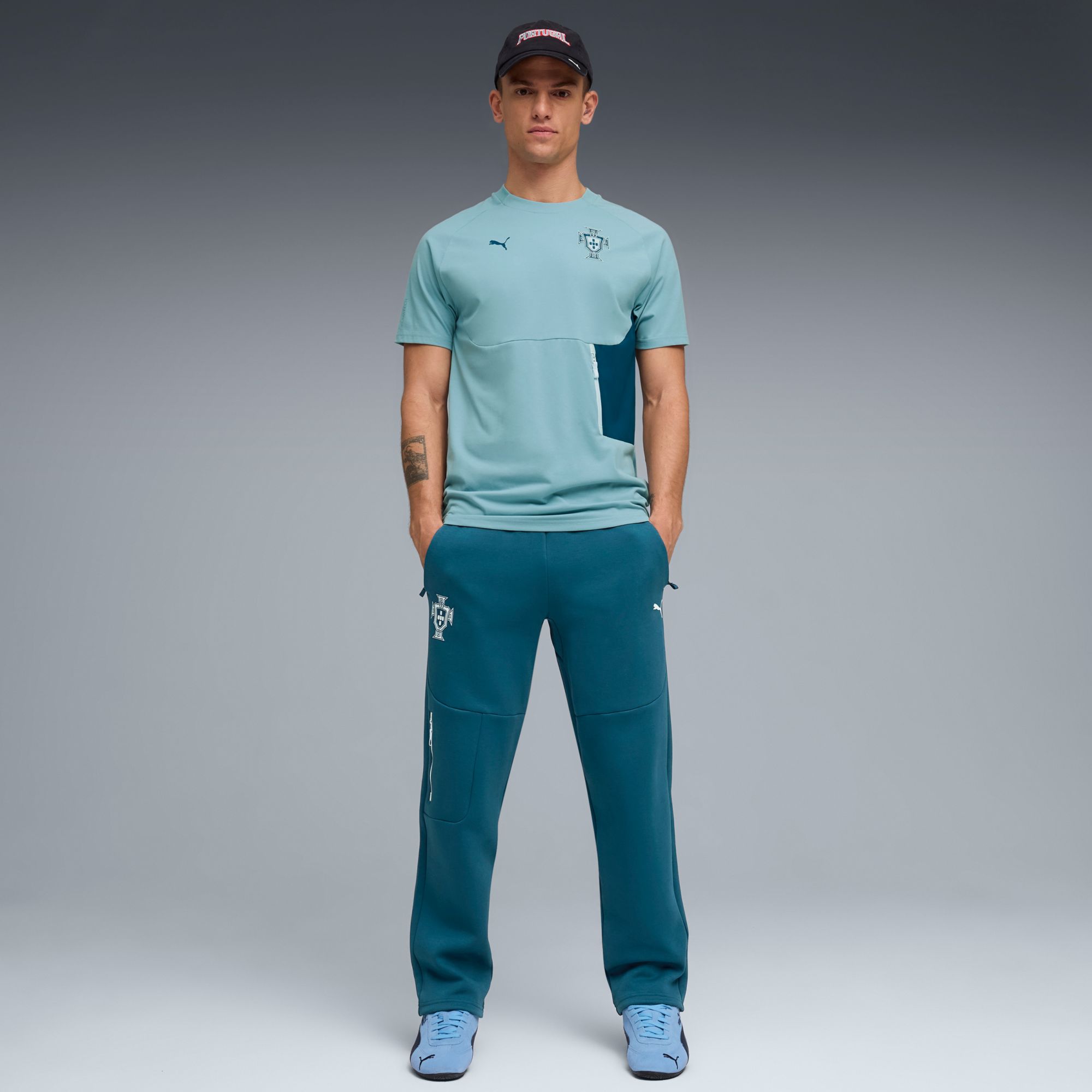 PUMA Adult Portugal Teal Tech T-Shirt product image