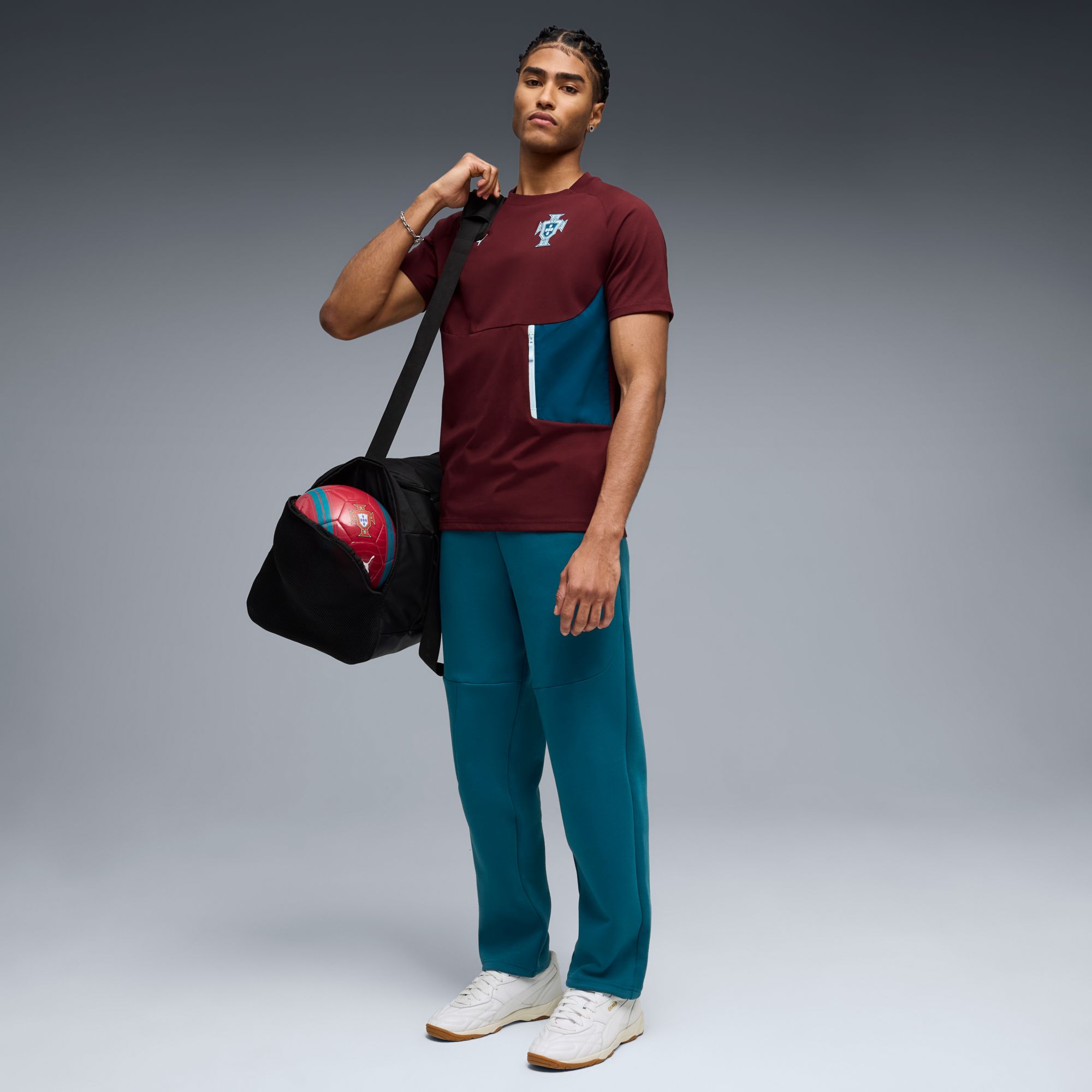 PUMA Adult Portugal Red Tech T-Shirt product image