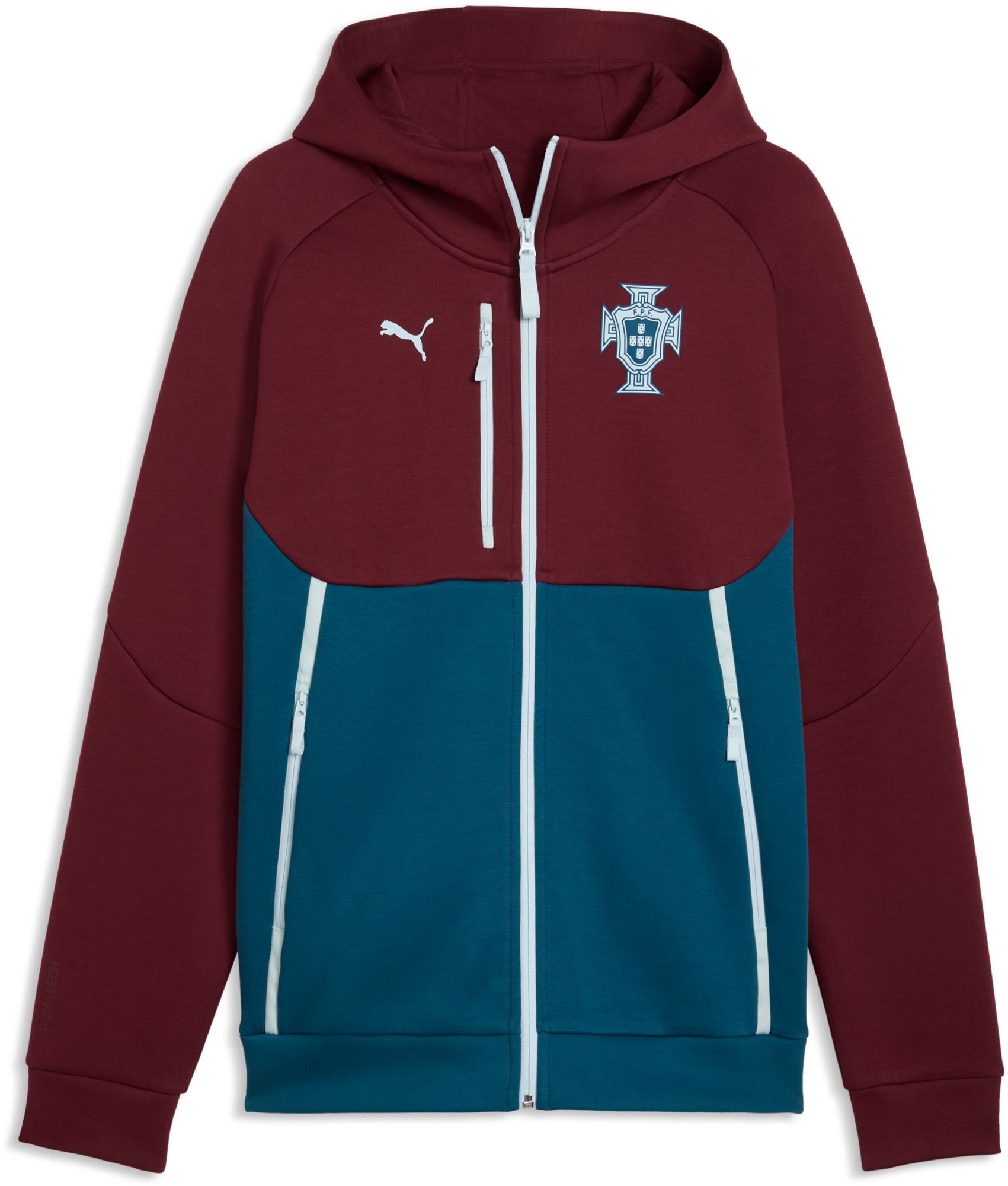 PUMA Adult Portugal Red Pullover Tech Hoodie product image
