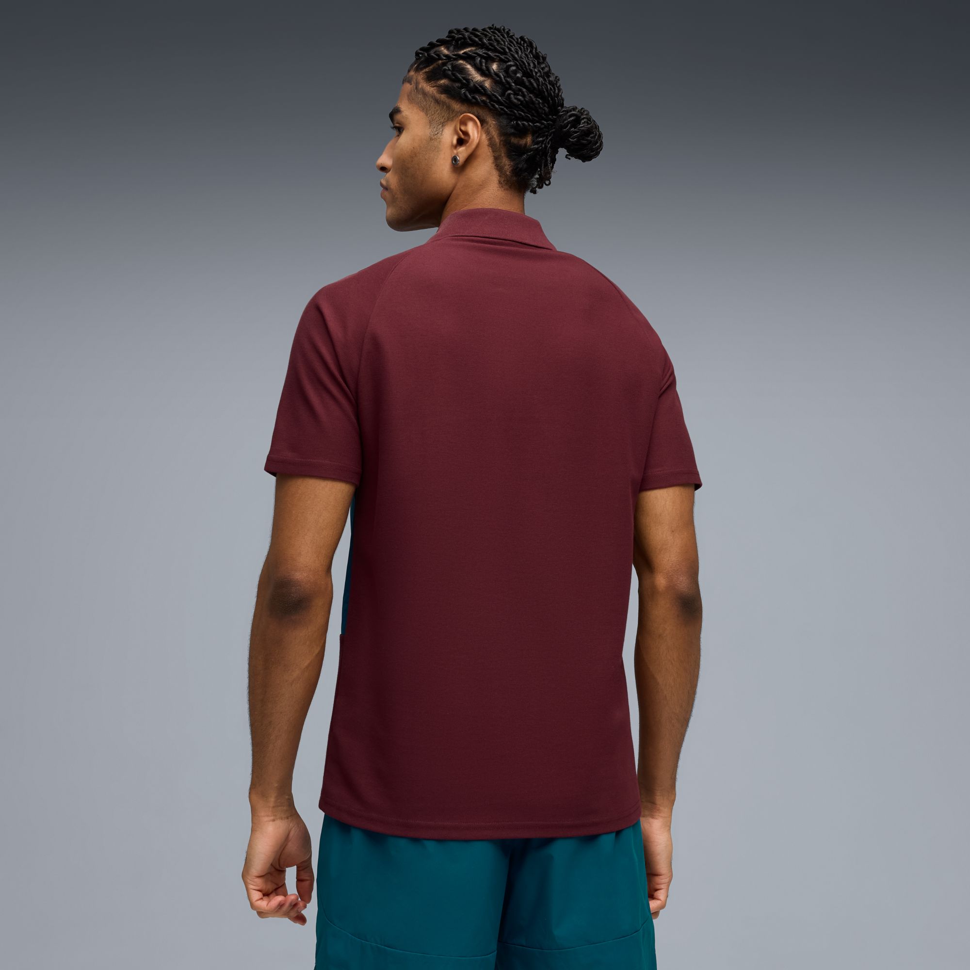 PUMA Adult Portugal Red Tech Polo product image