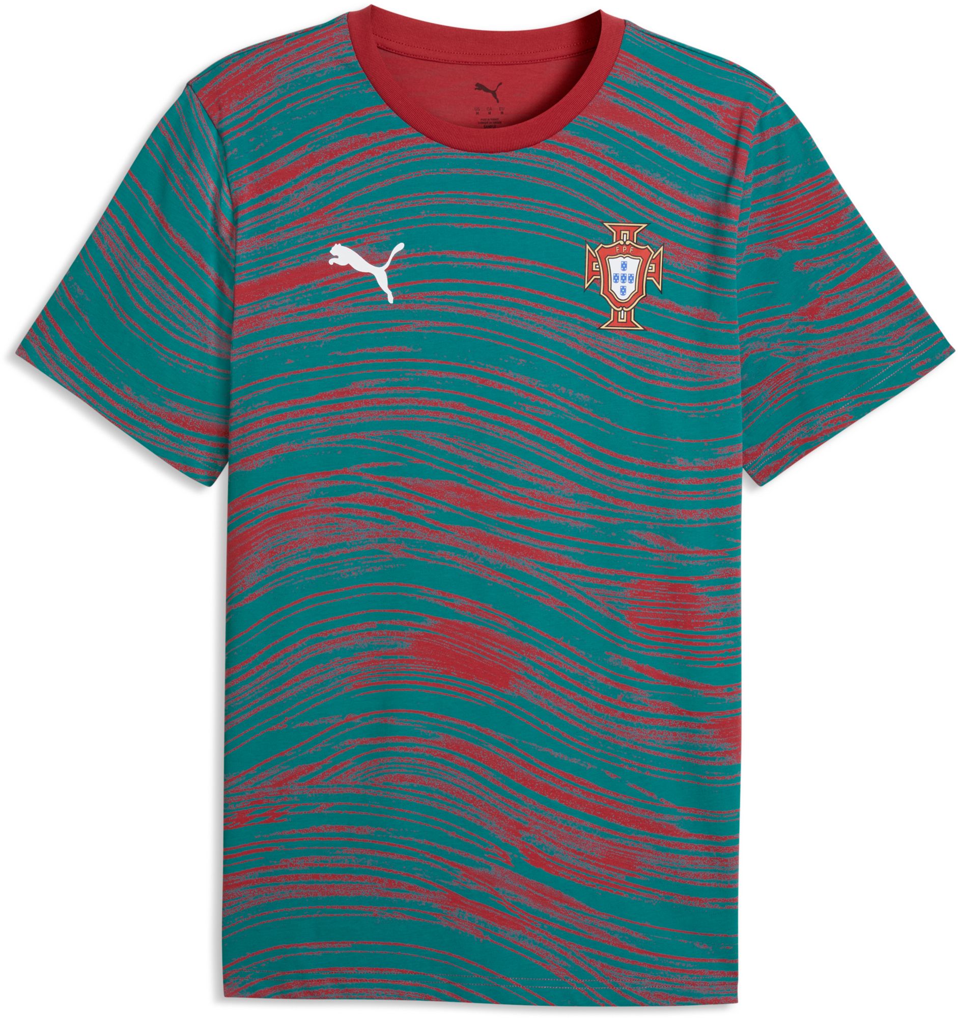 PUMA Adult Portugal Culture All-Over-Print Red T-Shirt product image