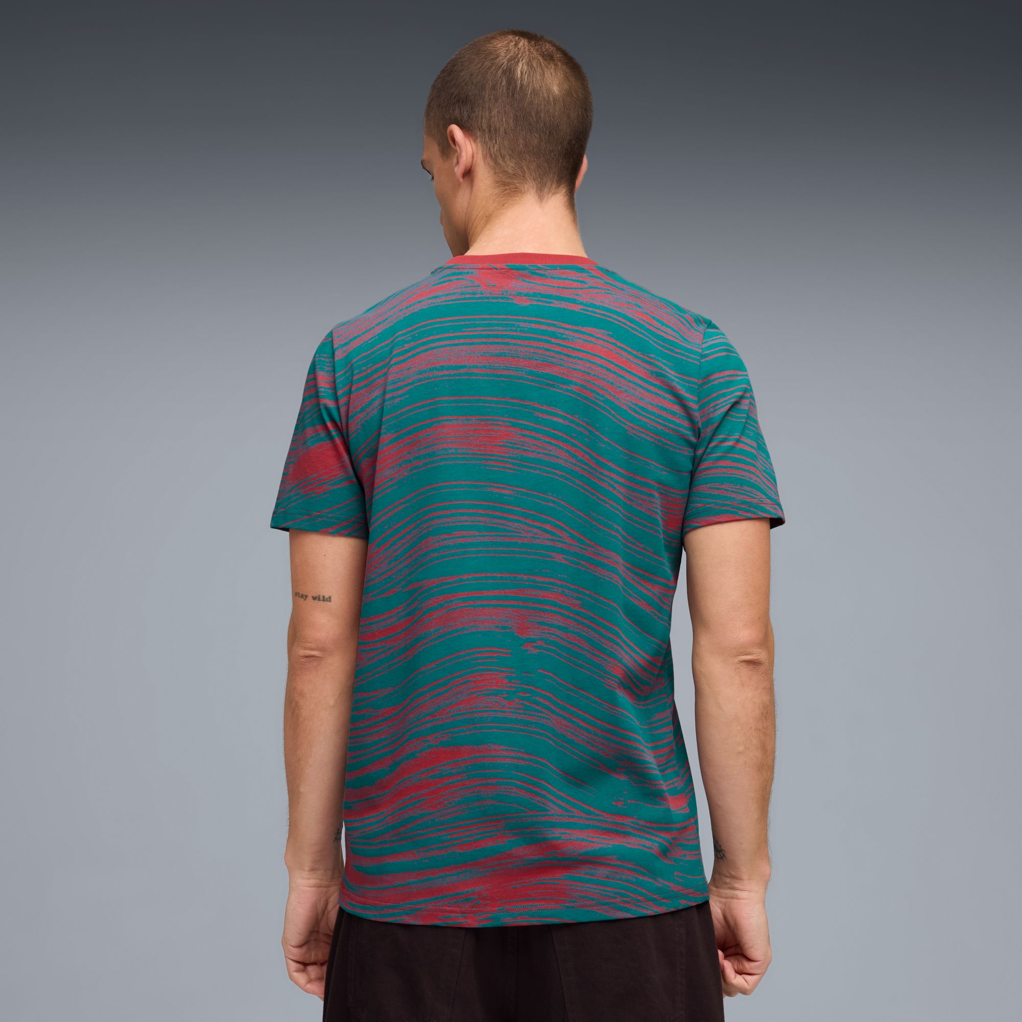 PUMA Adult Portugal Culture All-Over-Print Red T-Shirt product image