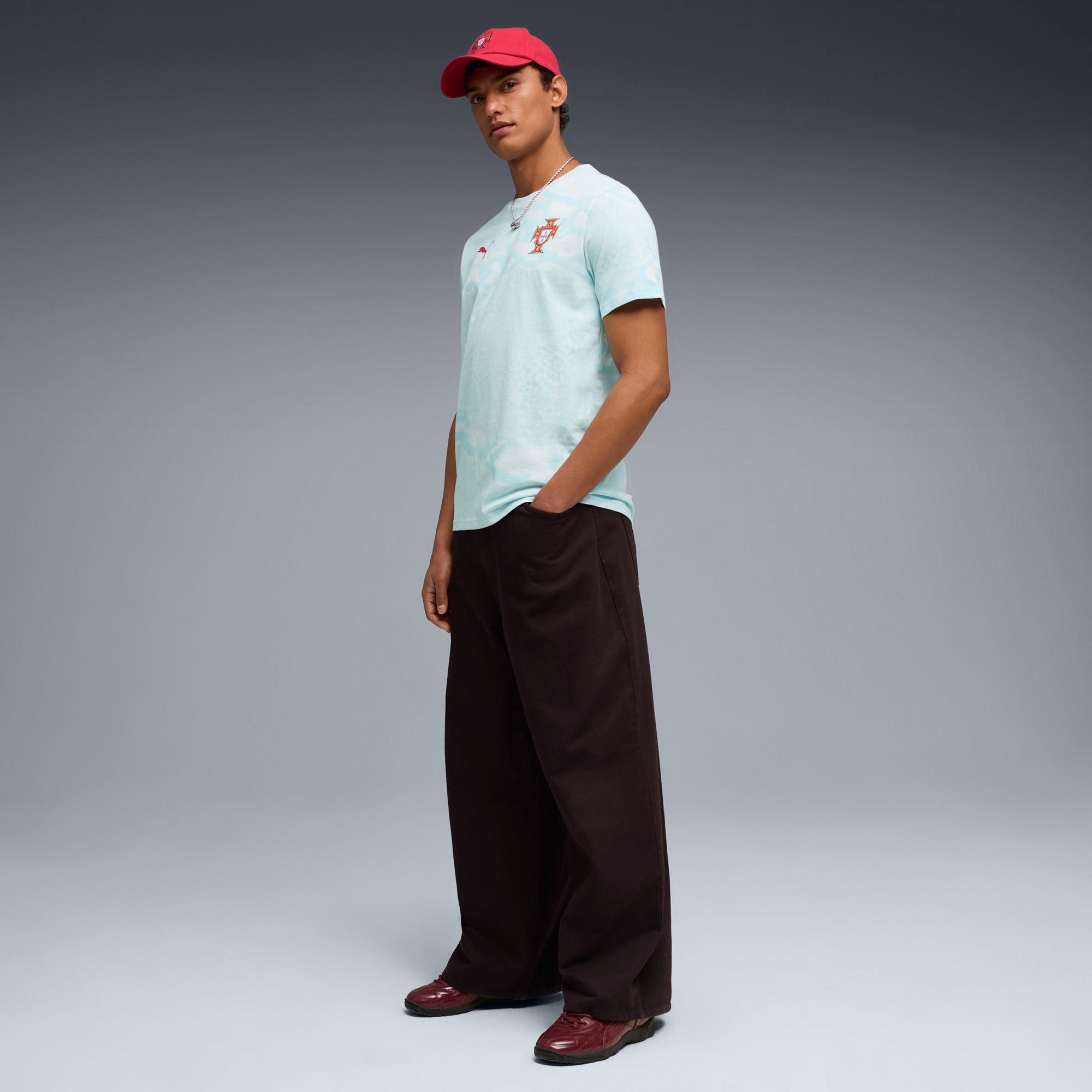 PUMA Adult Portugal Teal Culture T-Shirt product image