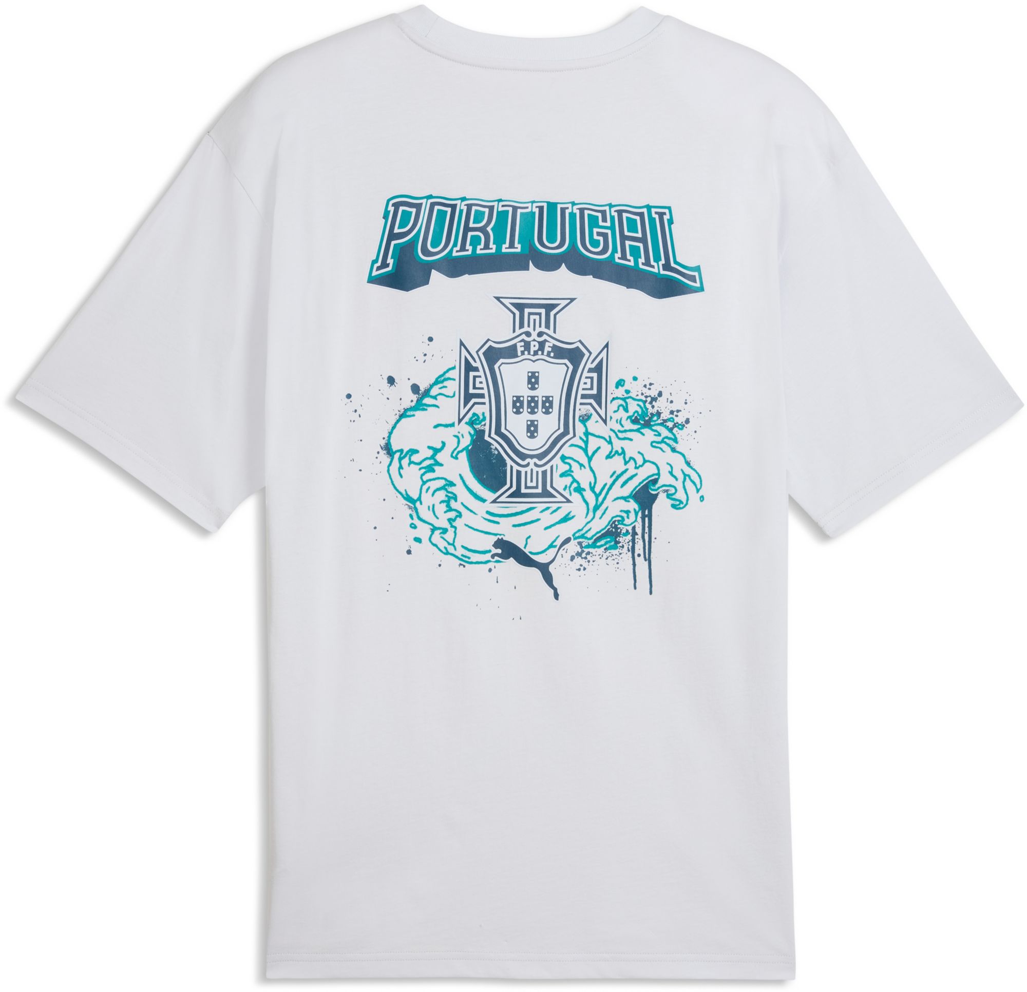 PUMA Adult Portugal Culture AOP Grey T-Shirt product image