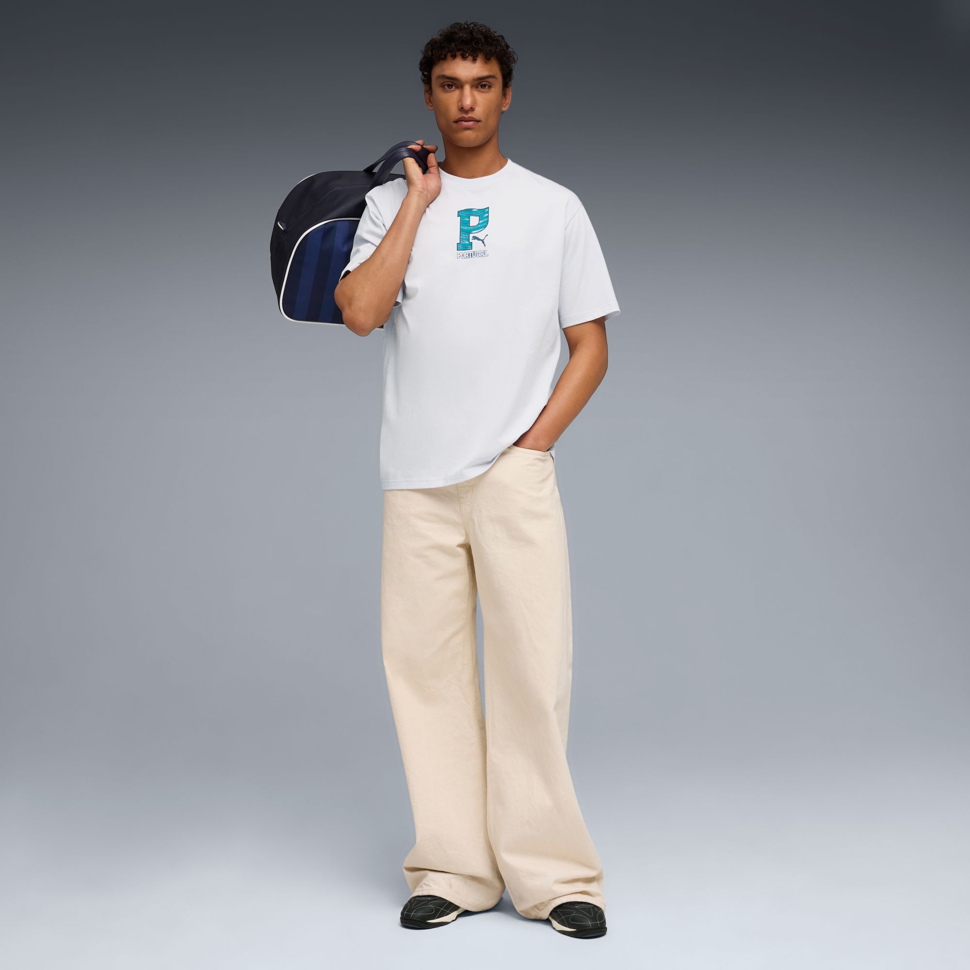 PUMA Adult Portugal Culture AOP Grey T-Shirt product image