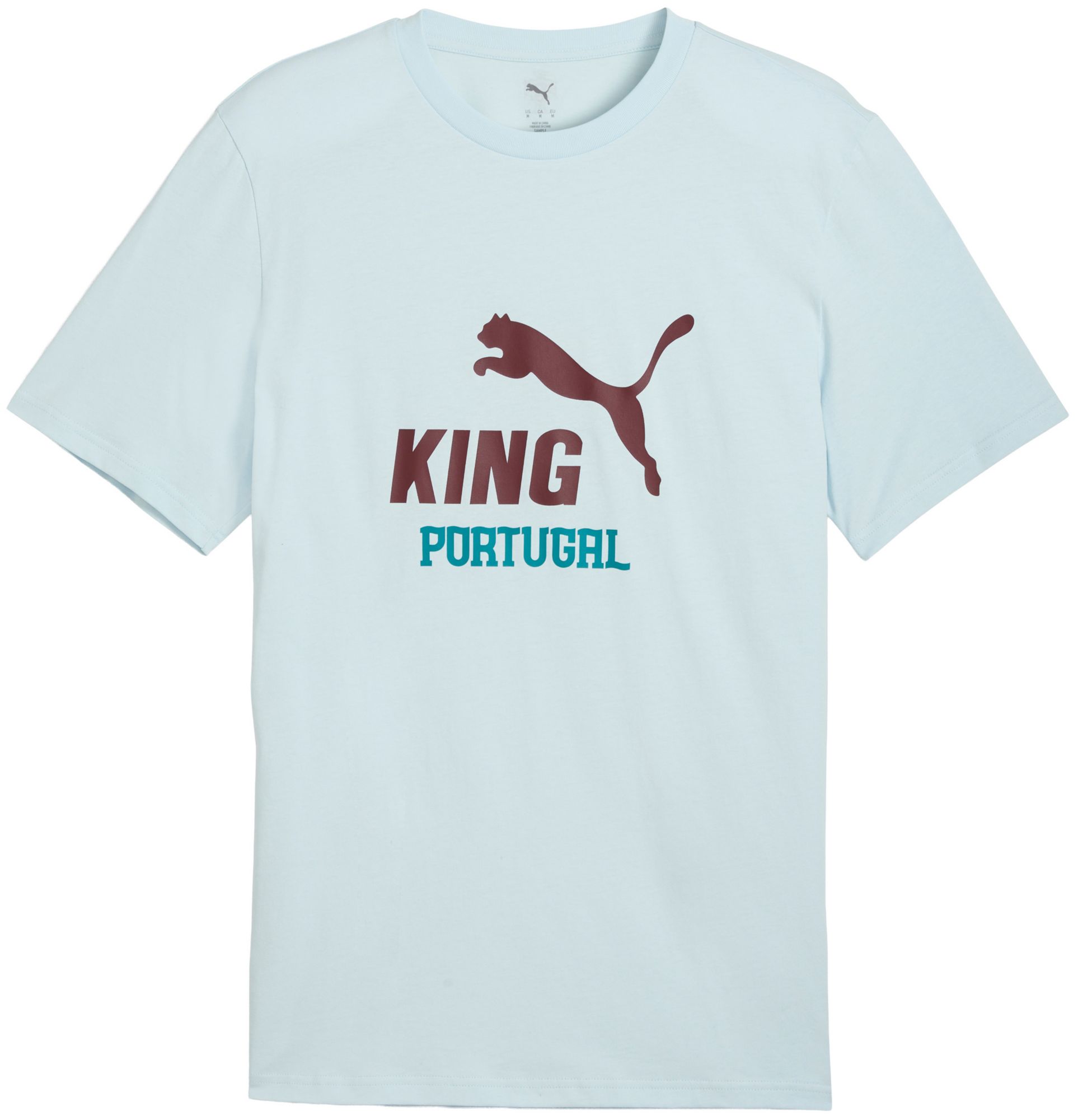 PUMA Adult Portugal Teal King Logo T-Shirt product image
