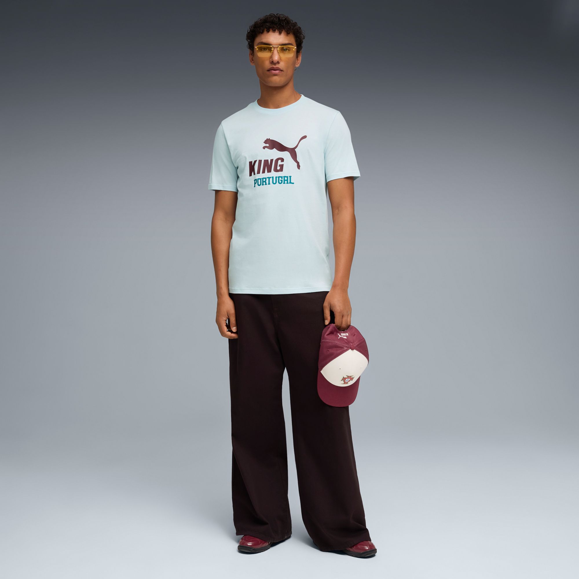 PUMA Adult Portugal Teal King Logo T-Shirt product image