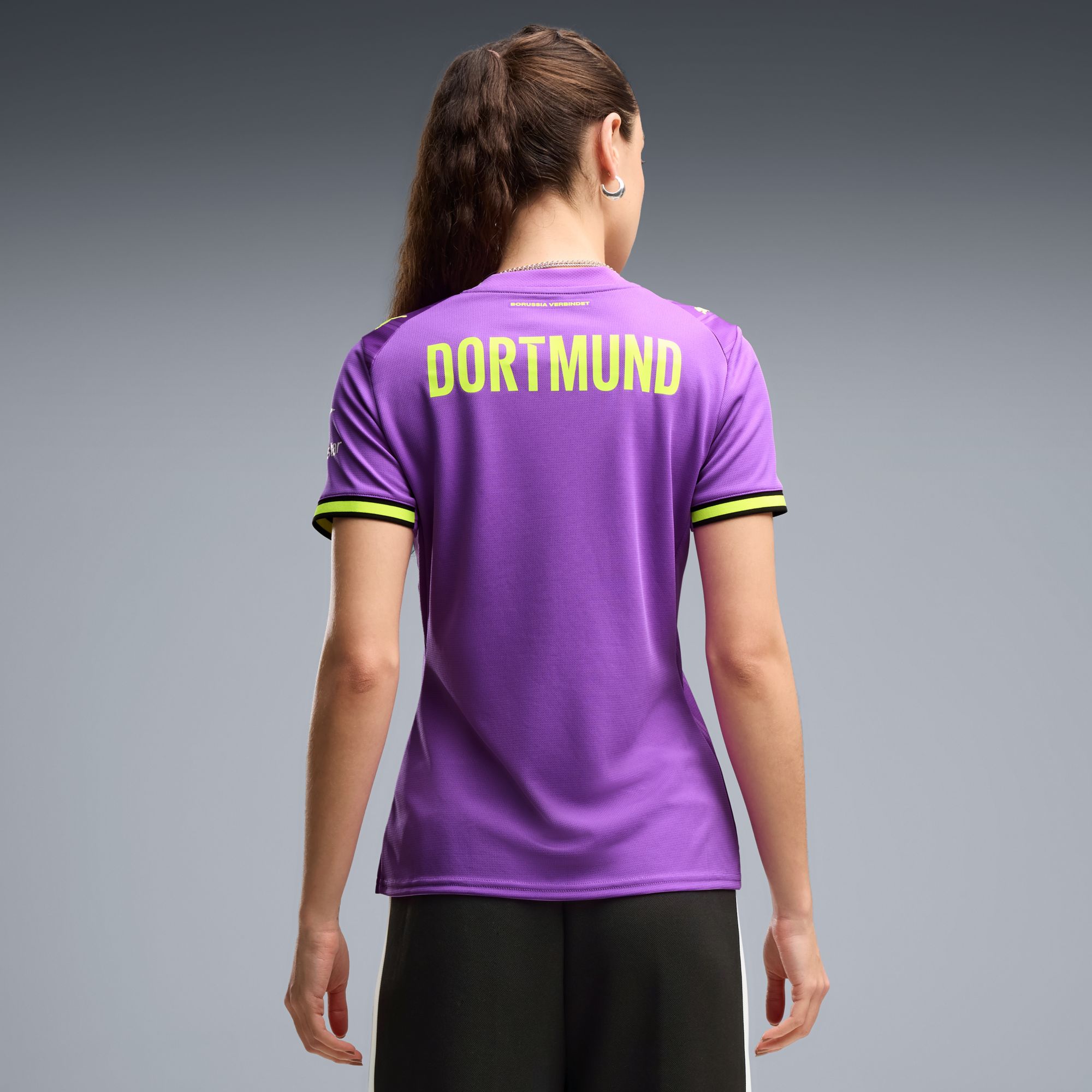 PUMA Women's Borussia Dortmund Purple 2026 Third Replica Jersey