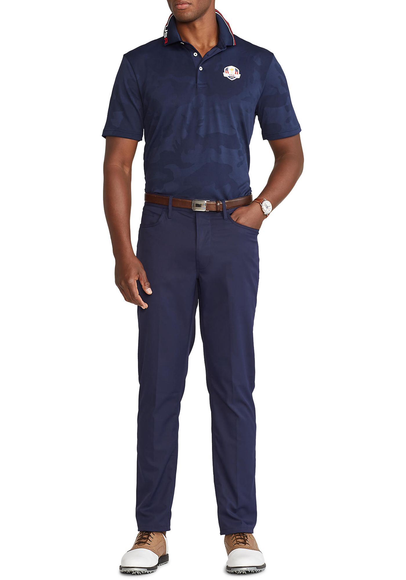 RLX Men s U.S. Ryder Cup 2020 Classic Fit Golf Polo Golf Galaxy