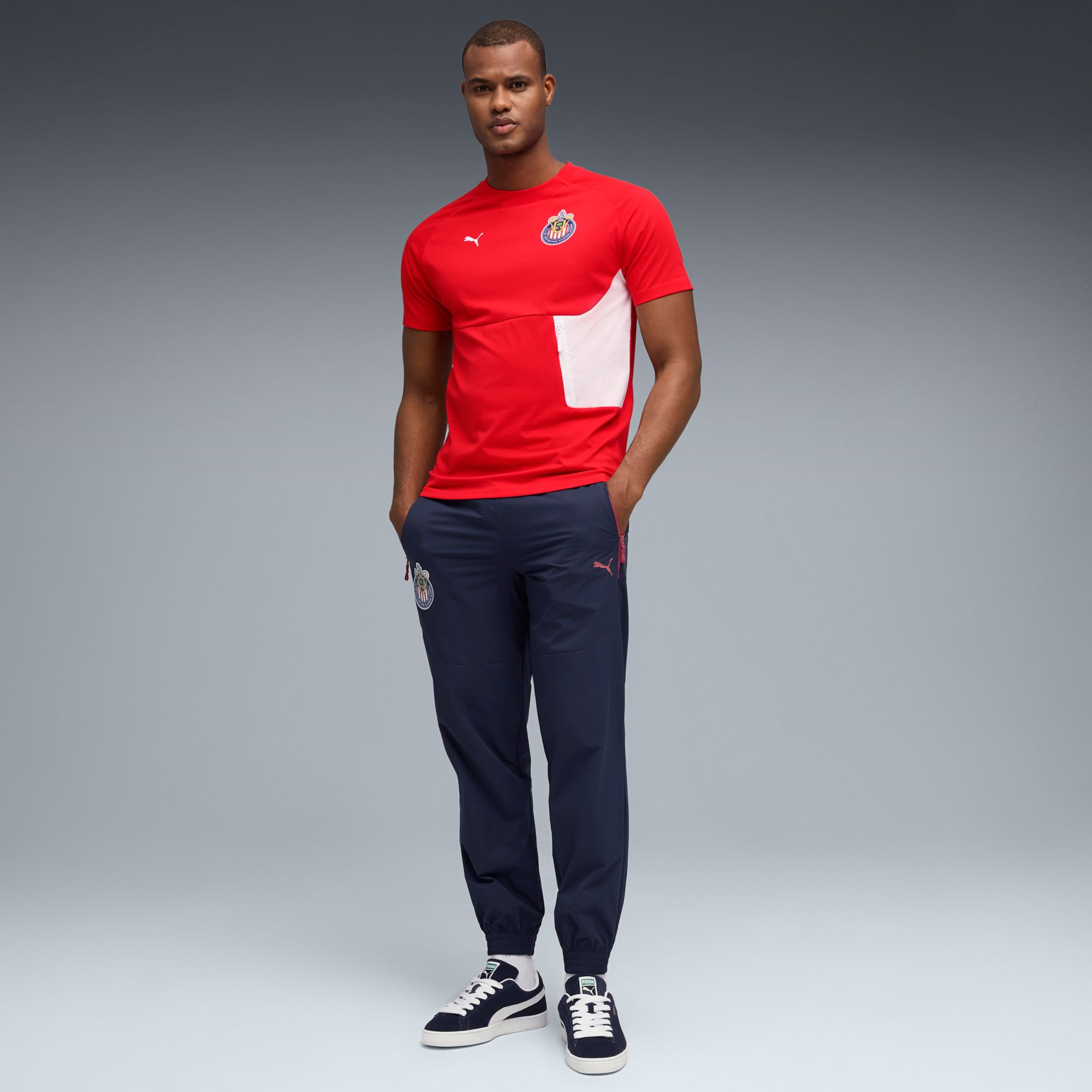 PUMA Adult Chivas Guadalajara Red Tech Pocket T-Shirt product image