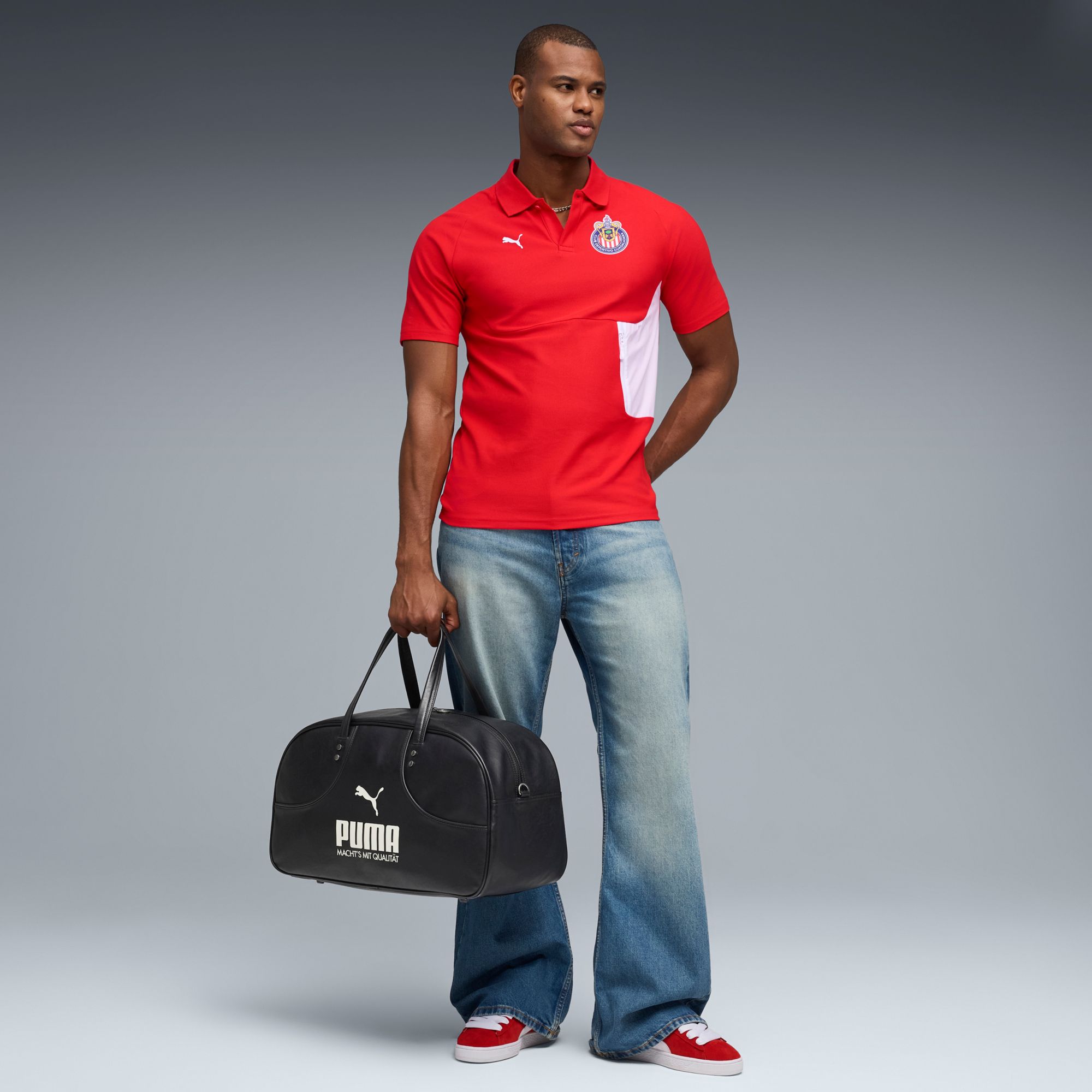 PUMA Adult Chivas Guadalajara Red Tech Polo product image