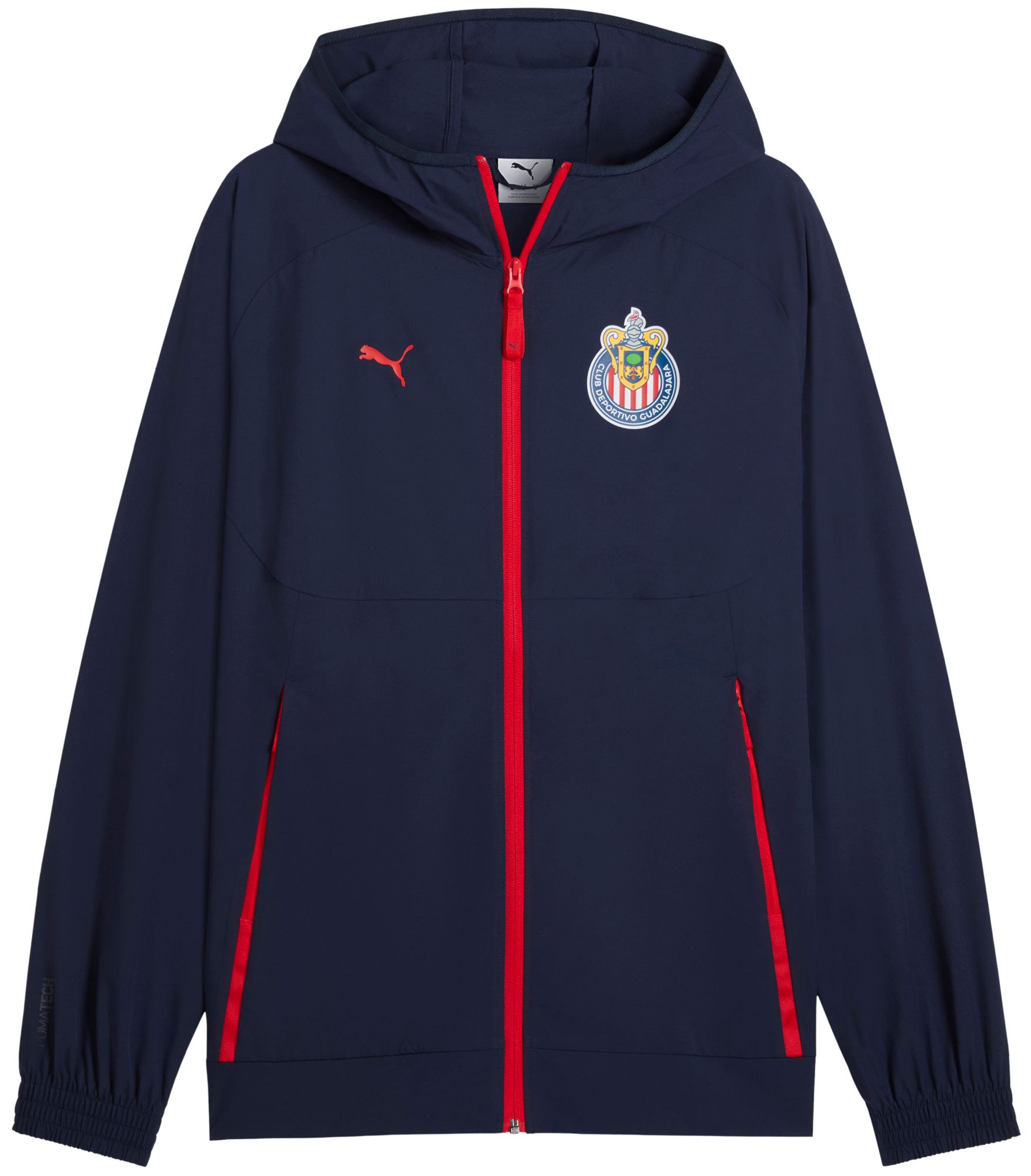PUMA Adult Chivas Guadalajara Navy Woven Tech Jacket product image