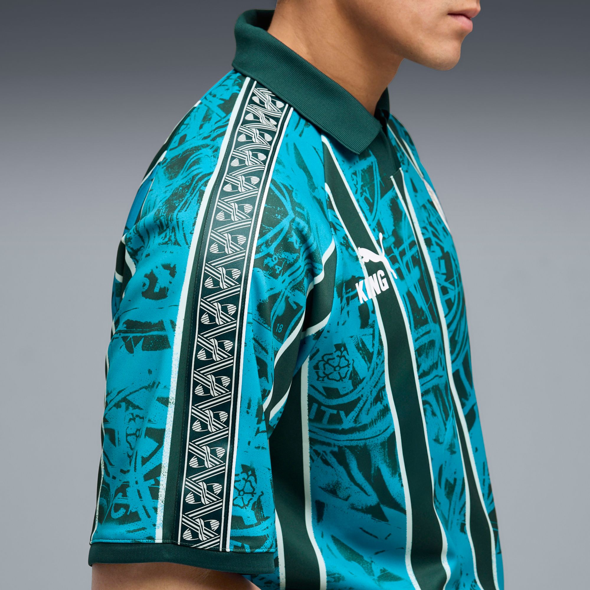 PUMA Adult Manchester City Blue King Throwback Jersey product image