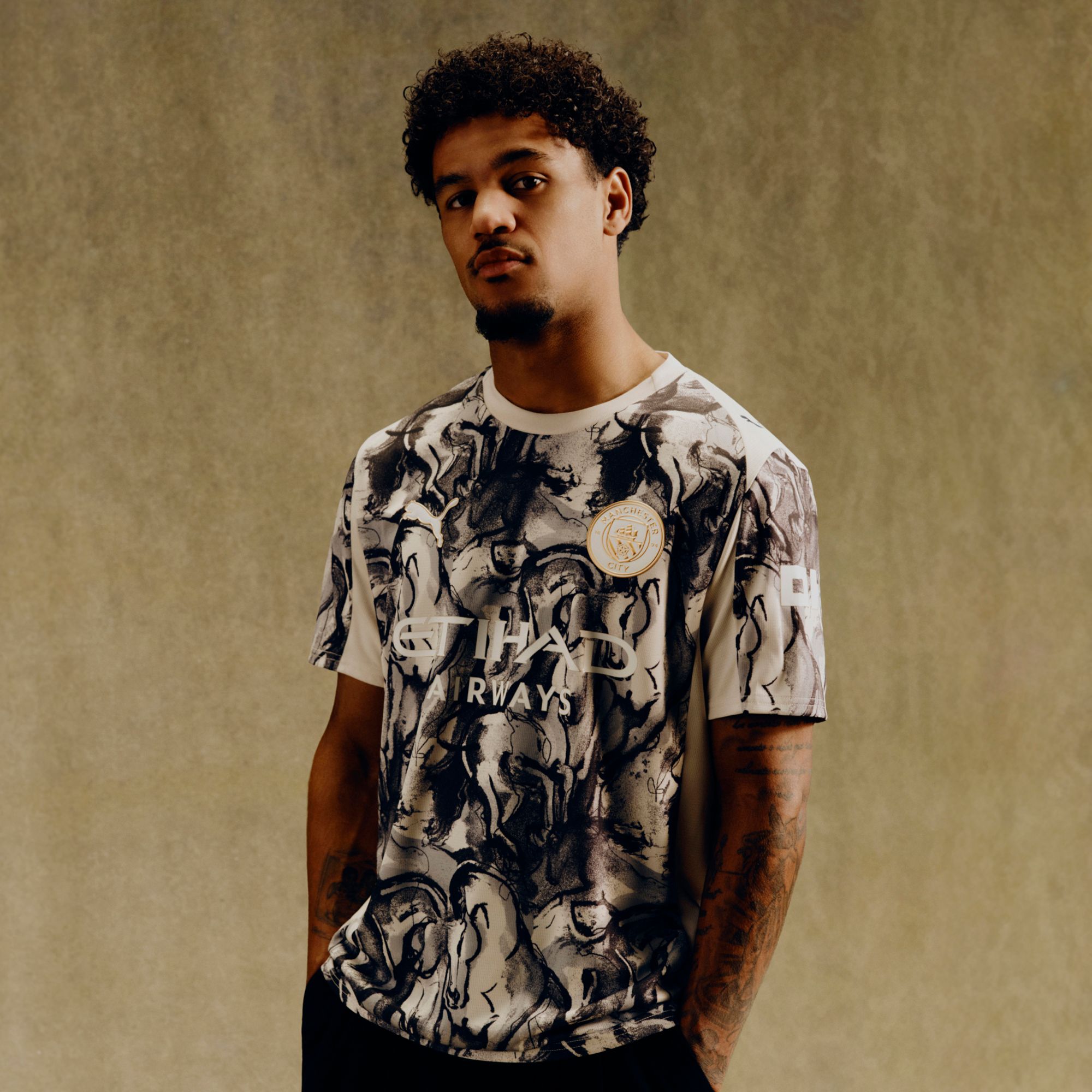 PUMA Adult Manchester City 2025-26 Year of the Horse Replica Jersey product image