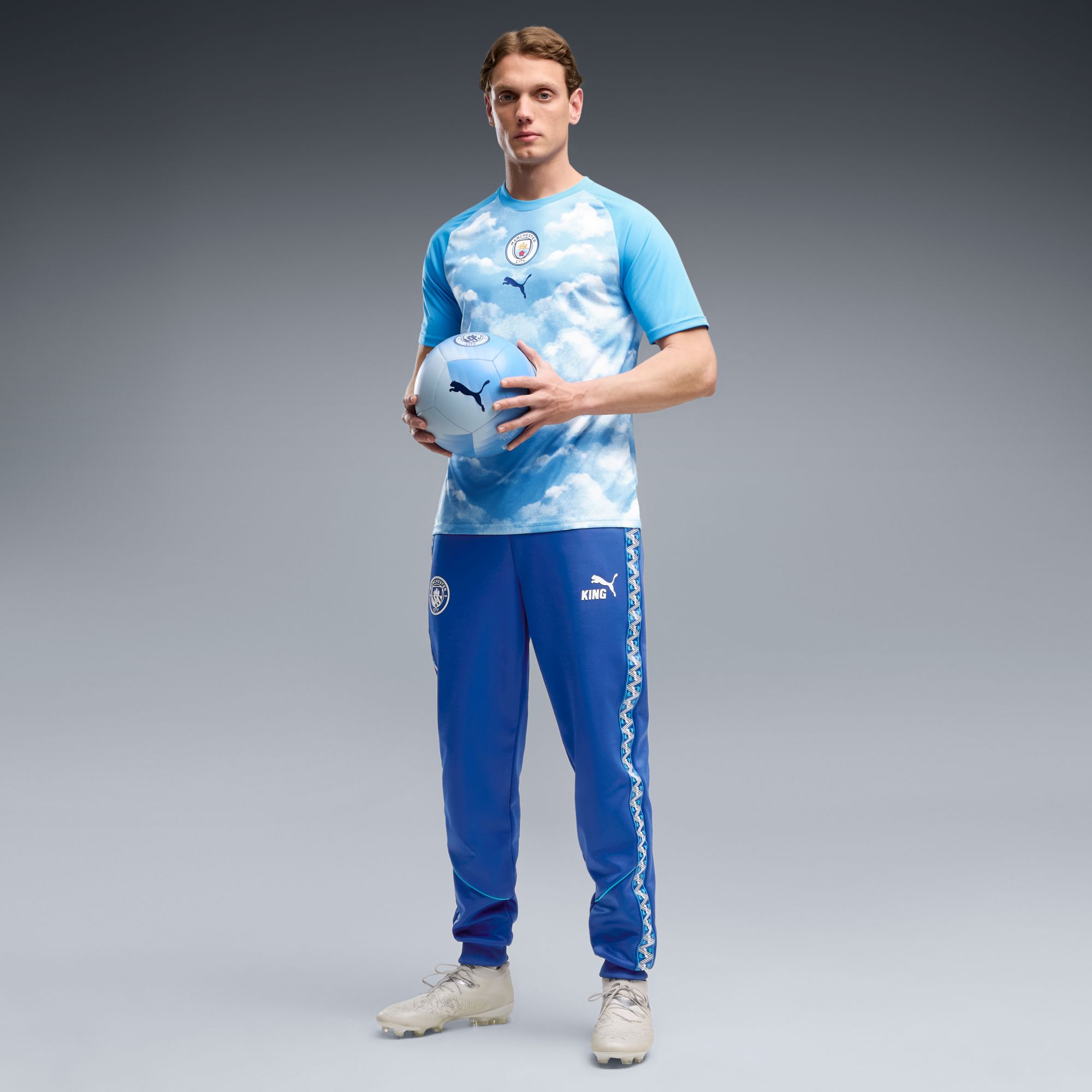 PUMA Adult Manchester City Black 2026 Away Prematch Jersey product image